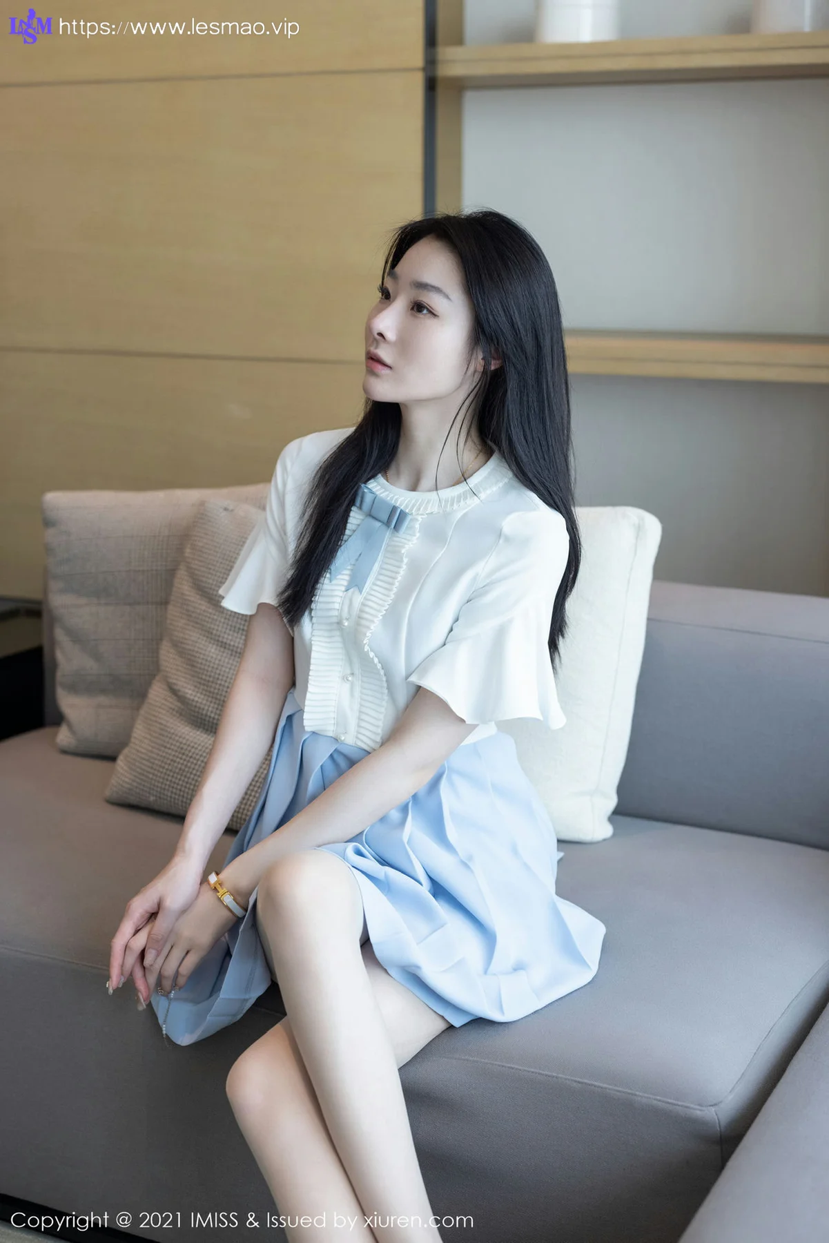 IMiss 爱蜜社 Vol.624 新人清秀模特 逗逗doudou 首套写真2 - 31