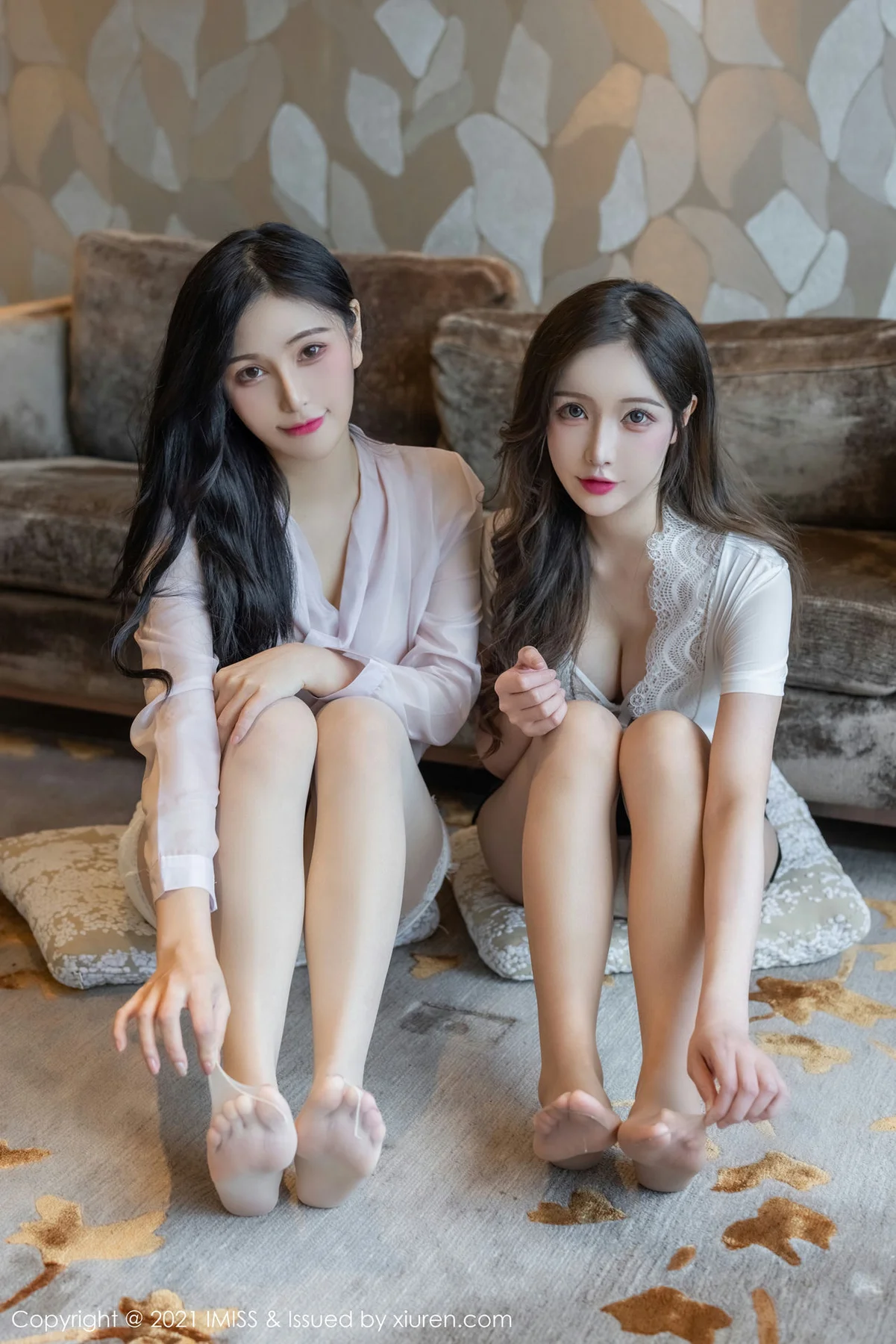 IMiss 爱蜜社 Vol.625 模特合集 Lavinia肉肉和LindaLinda - 26