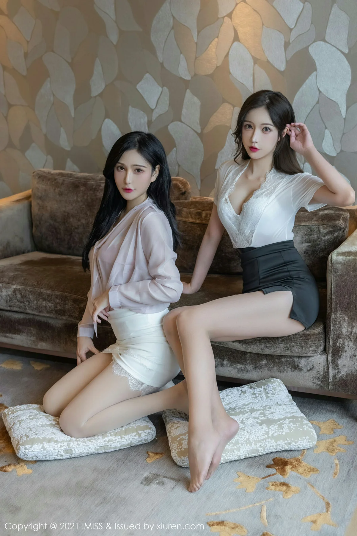 IMiss 爱蜜社 Vol.625 模特合集 Lavinia肉肉和LindaLinda - 30