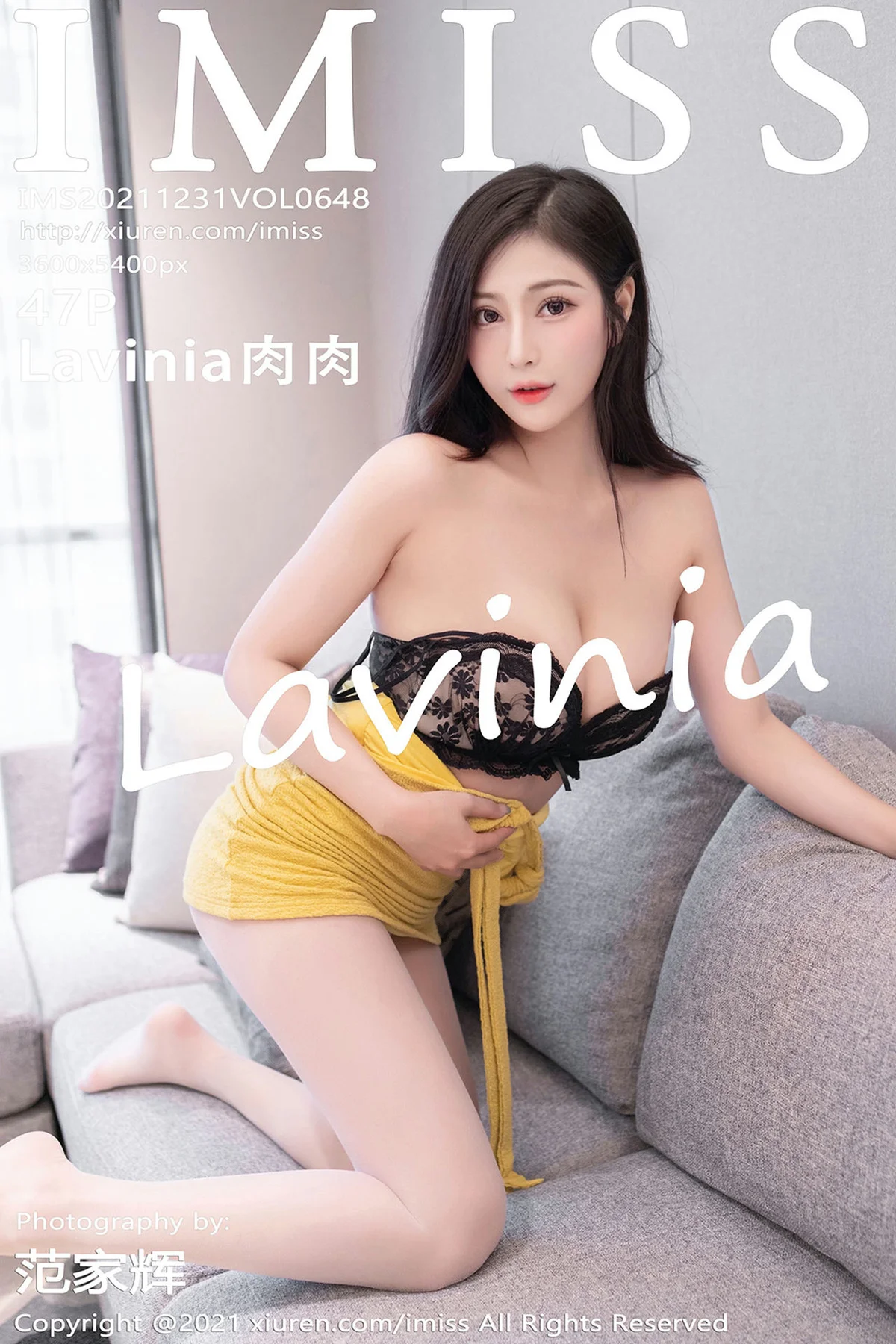 IMiss 爱蜜社 Vol.648 气质女神  Lavinia肉肉 性感写真3 - 48