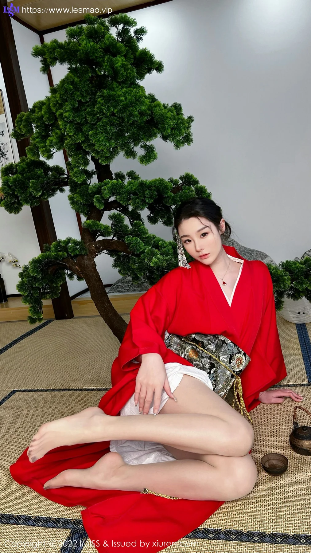 IMiss 爱蜜社 Vol.669 新人模特 逗逗doudou 性感写真 - 13