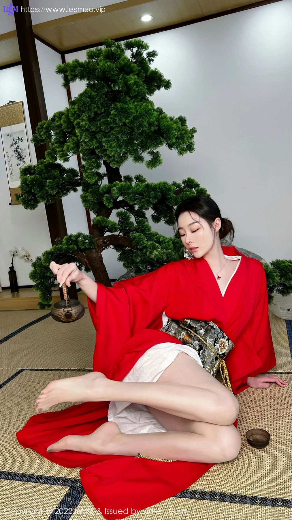 IMiss 爱蜜社 Vol.669 新人模特 逗逗doudou 性感写真 - 21