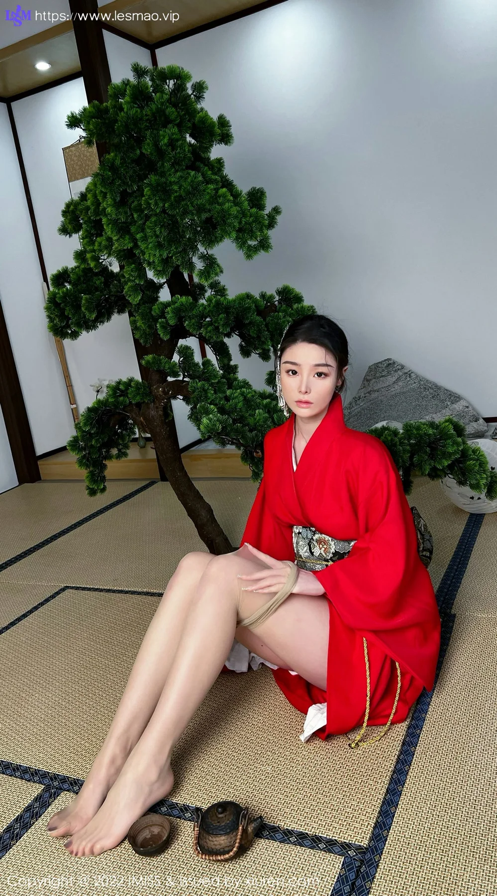 IMiss 爱蜜社 Vol.669 新人模特 逗逗doudou 性感写真 - 22