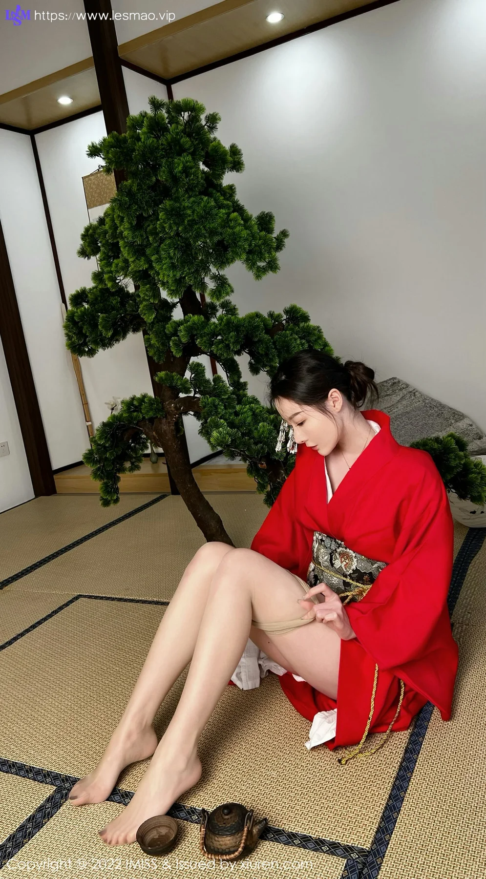IMiss 爱蜜社 Vol.669 新人模特 逗逗doudou 性感写真 - 23
