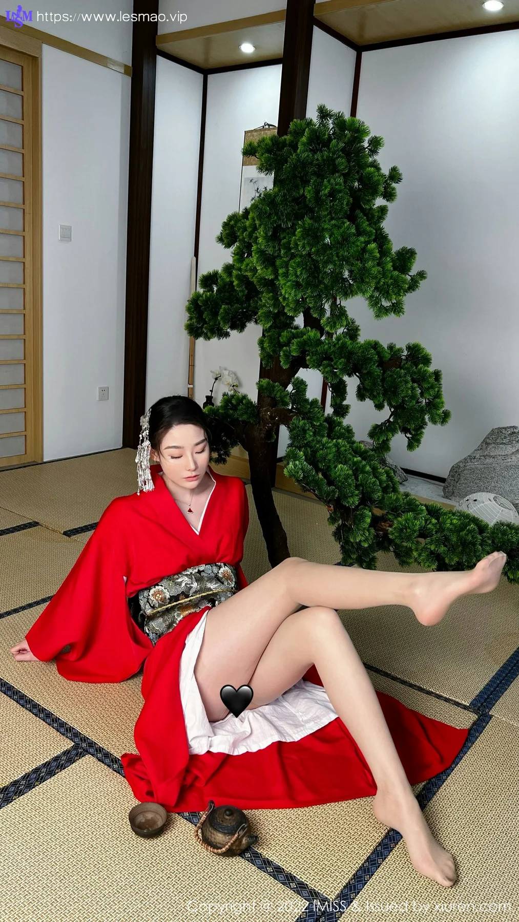 IMiss 爱蜜社 Vol.669 新人模特 逗逗doudou 性感写真 - 24