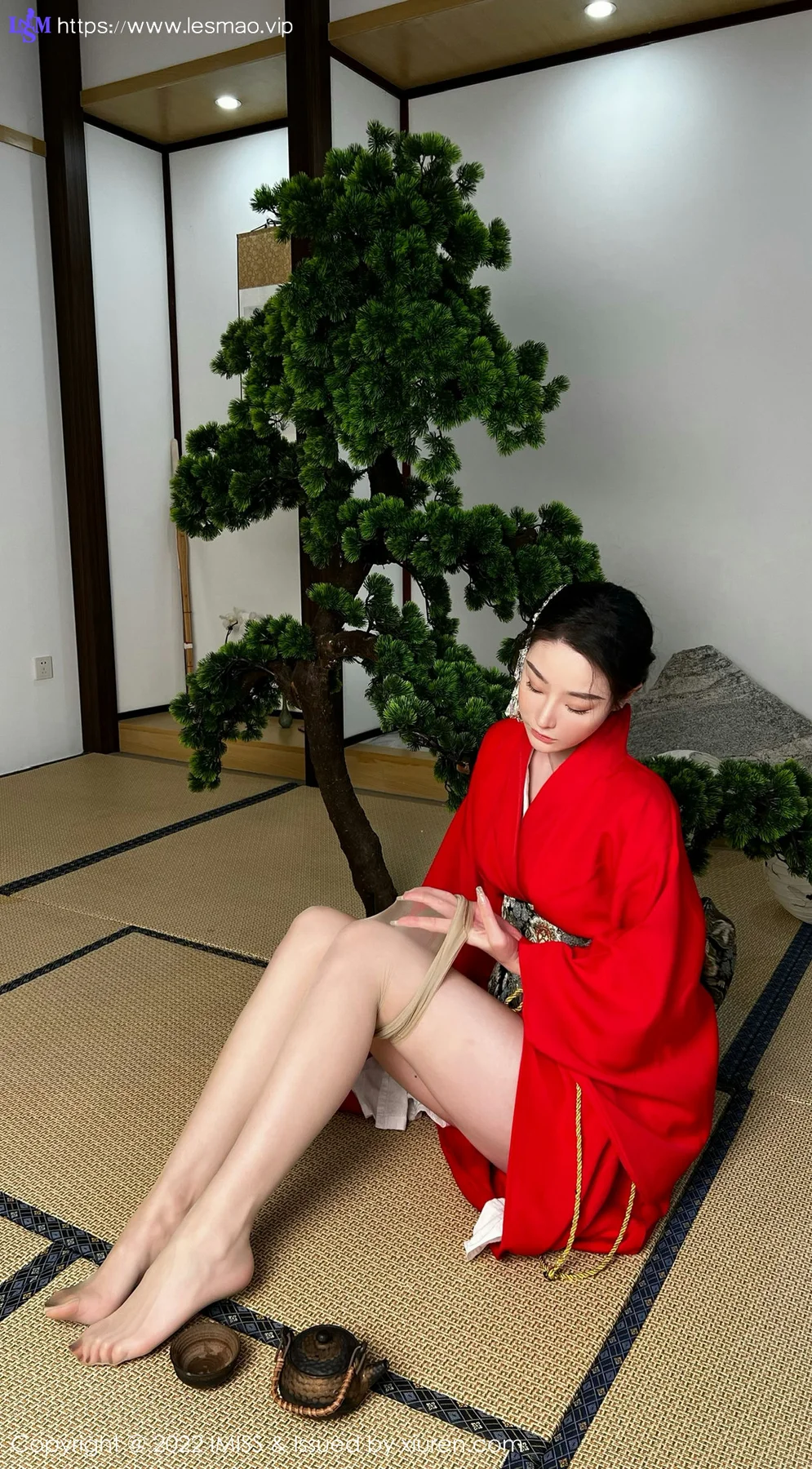IMiss 爱蜜社 Vol.669 新人模特 逗逗doudou 性感写真 - 25