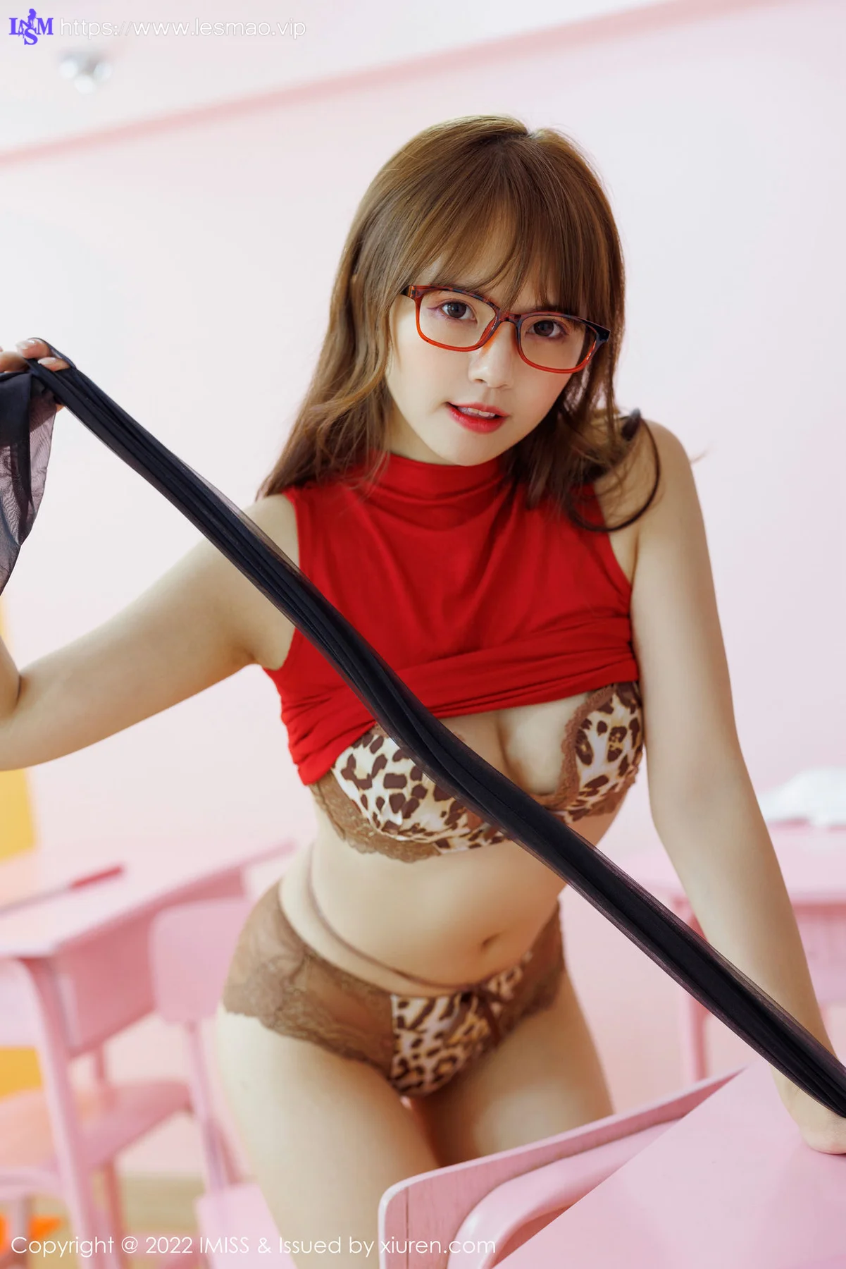 IMiss 爱蜜社 Vol.670 教师角色扮演 张思允Nice 新人模特写真33 - 60