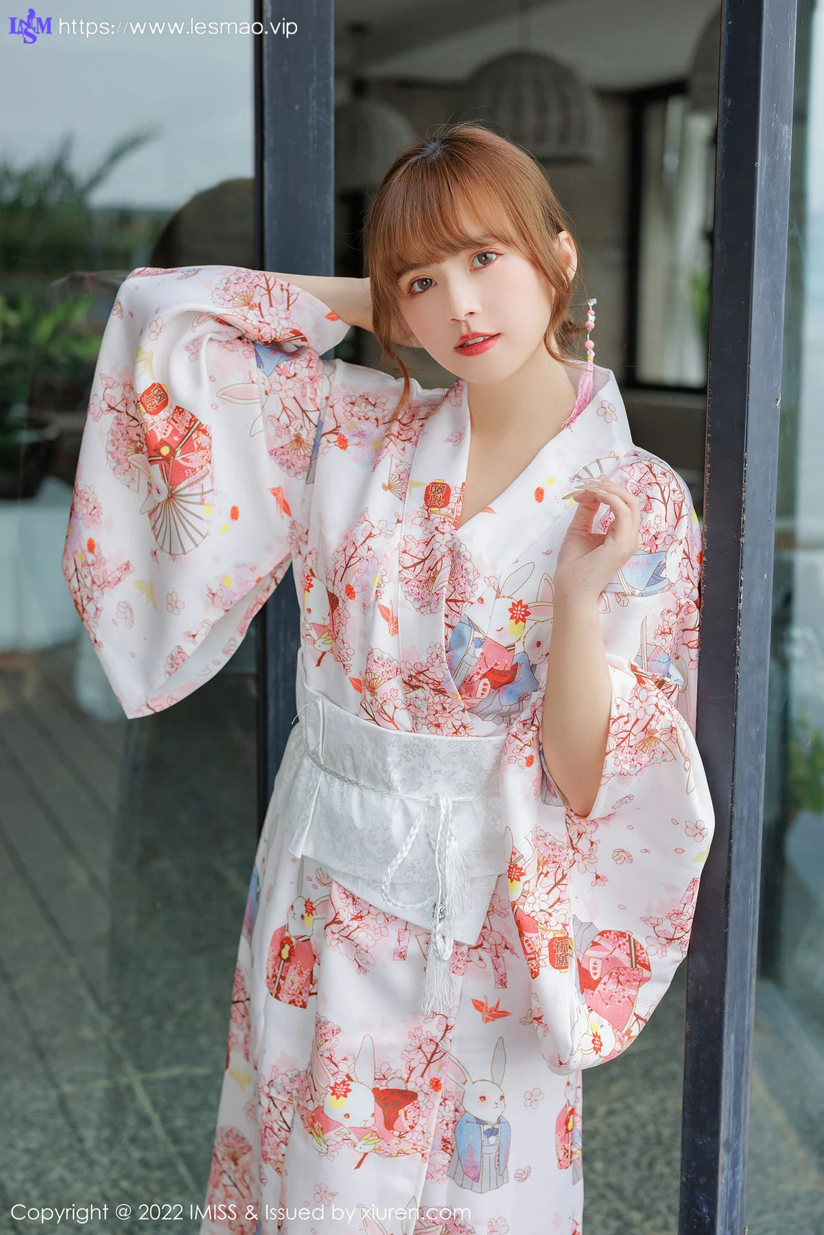 IMiss 爱蜜社 Vol.676 和服拍摄 张思允Nice 云南写真11 - 12