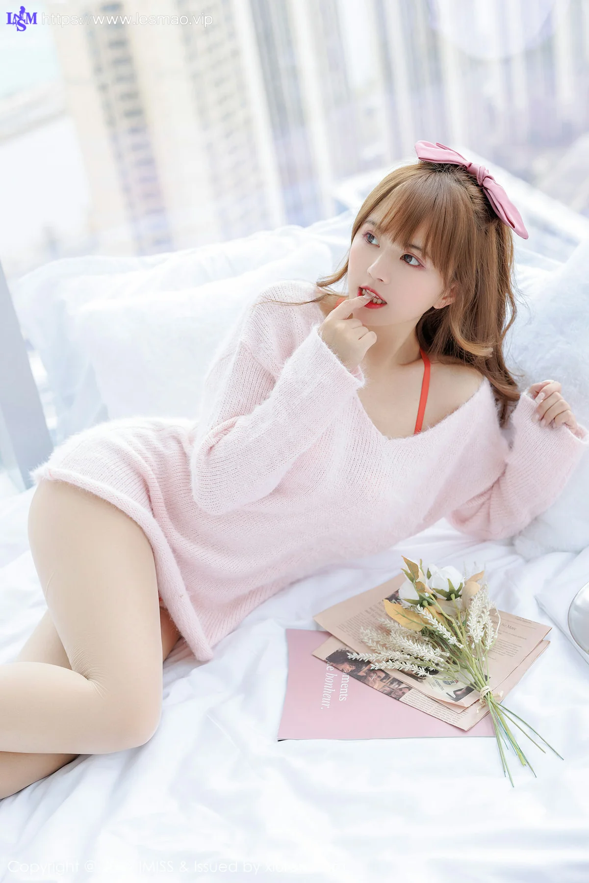 IMiss 爱蜜社 Vol.677 新人模特 张思允Nice 性感写真3 - 19