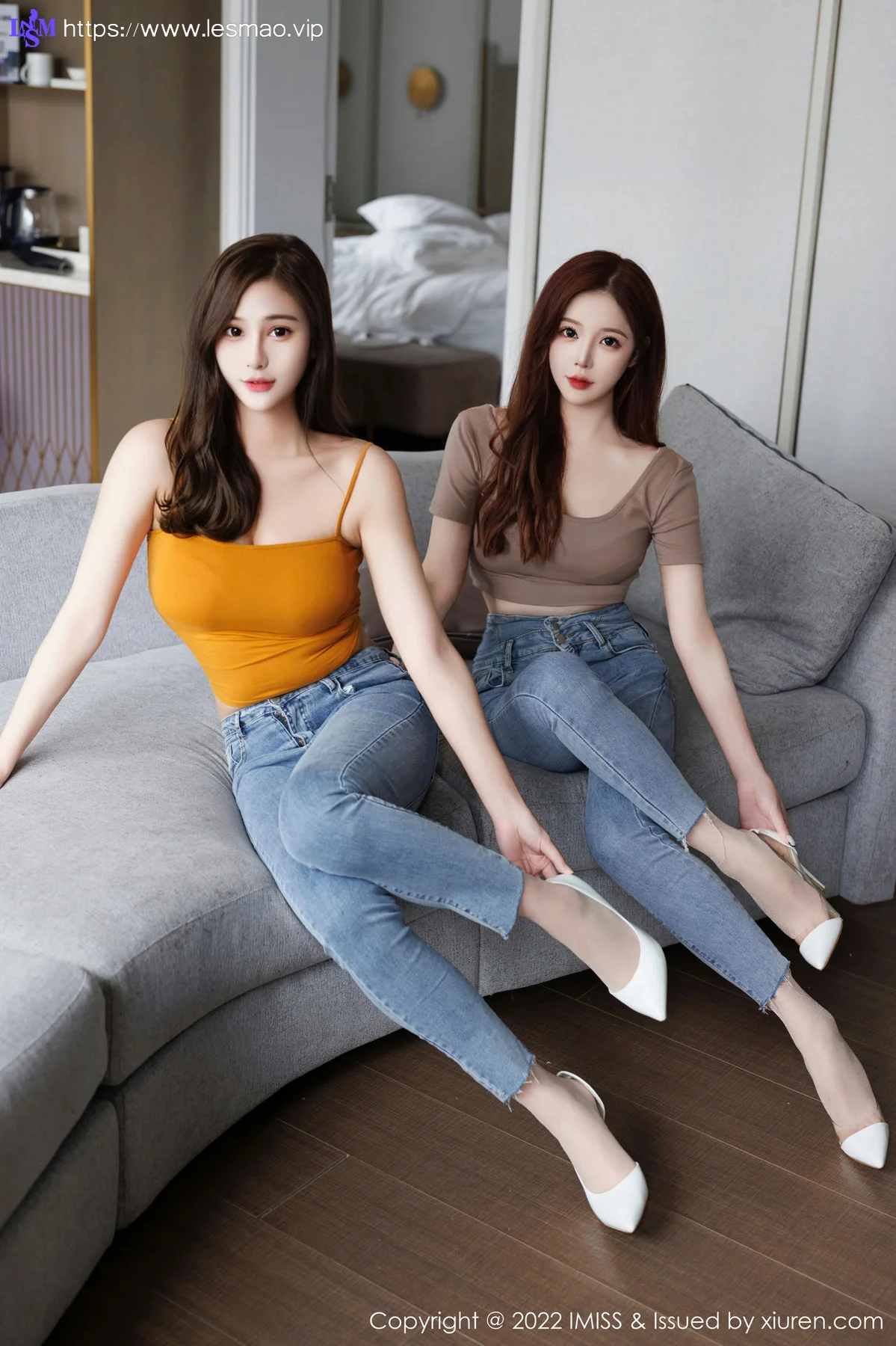 IMiss 爱蜜社 Vol.697 Lavinia与LindaLinda 合集写真 - 12