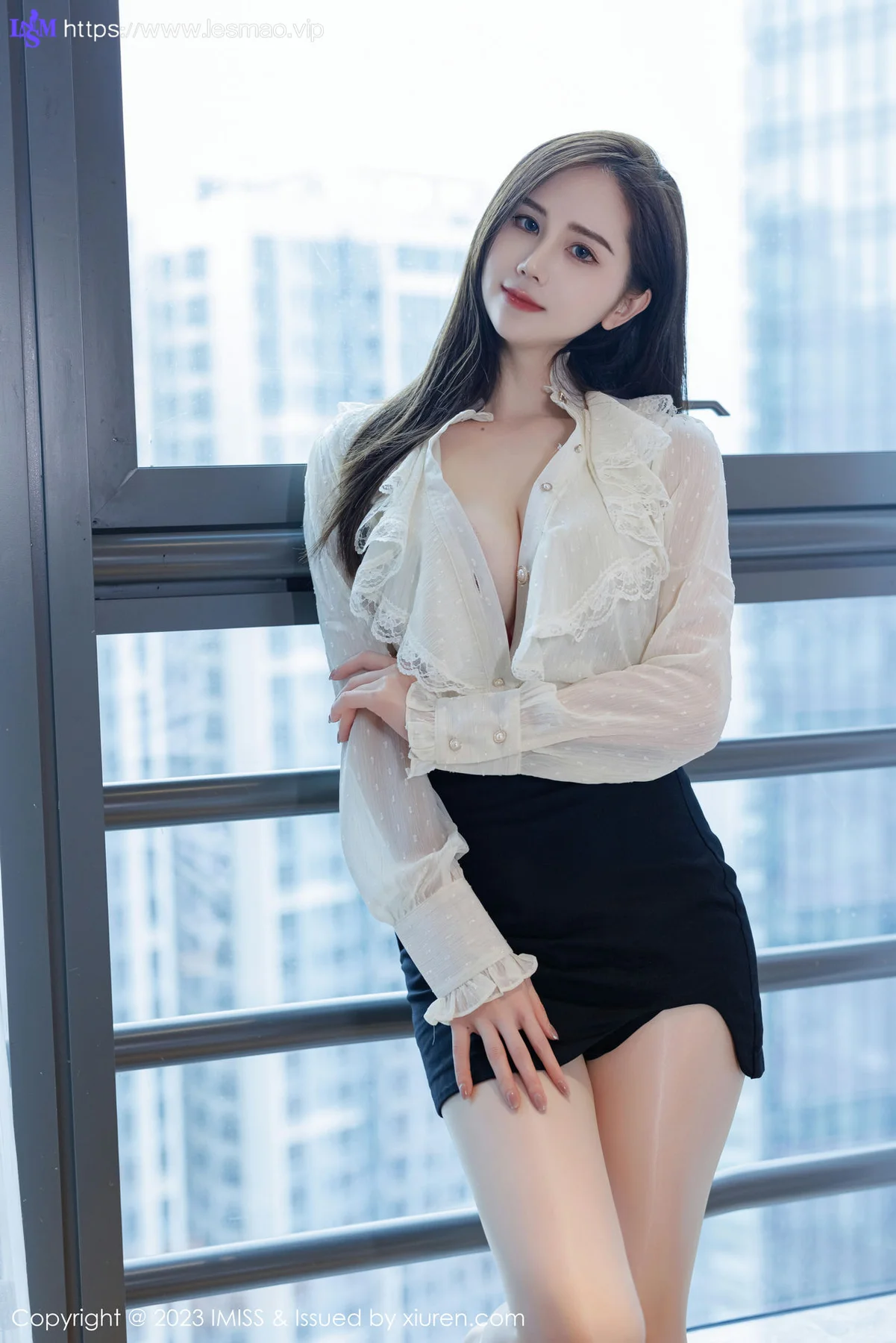 IMiss 爱蜜社 Vol.722  SISY思 红色内衣性感写真 - 21