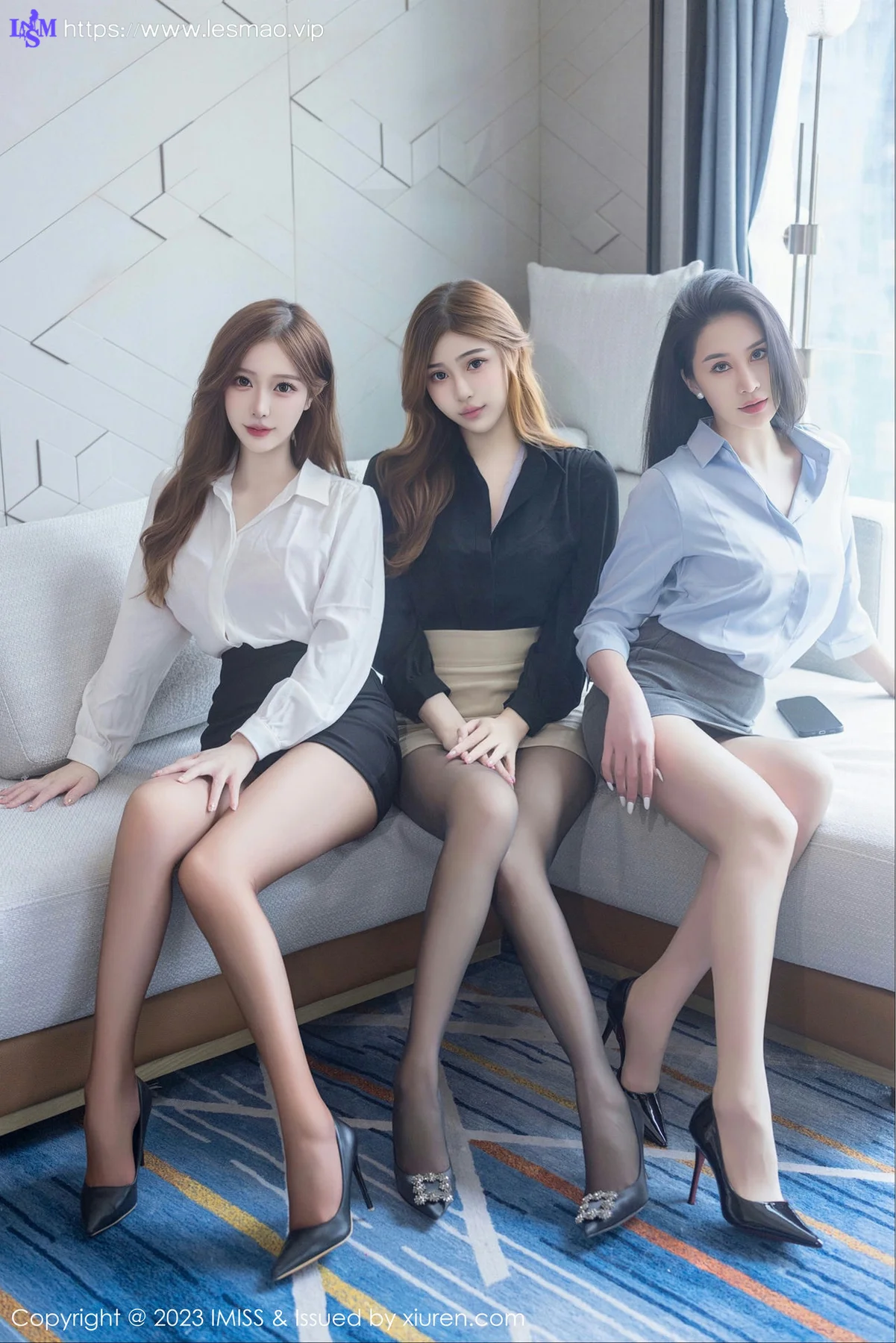 IMiss 爱蜜社 Vol.743 Lavinia肉肉、Jermy和Lindalinda 倾情拍摄模特... - 2