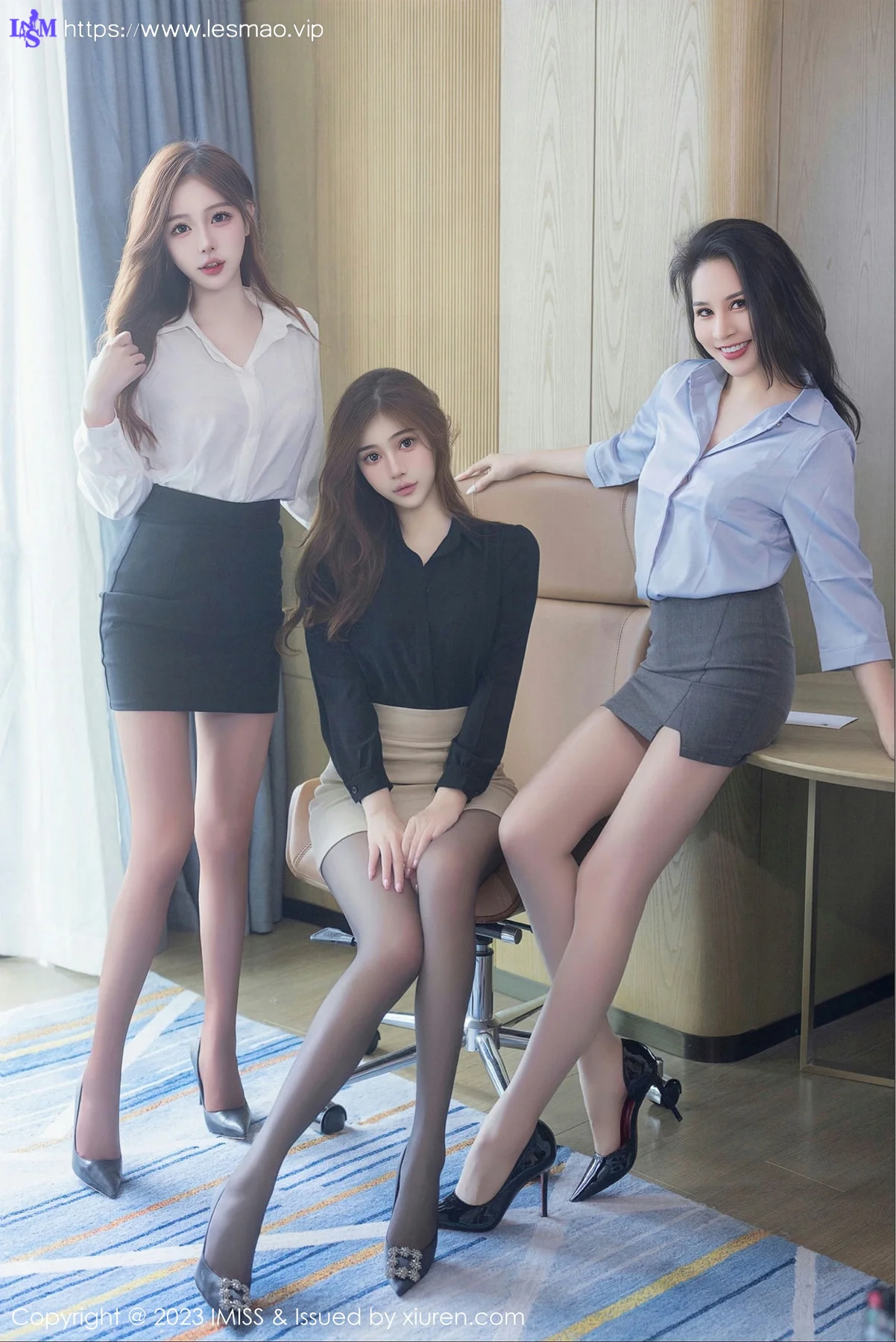 IMiss 爱蜜社 Vol.743 Lavinia肉肉、Jermy和Lindalinda 倾情拍摄模特... - 5