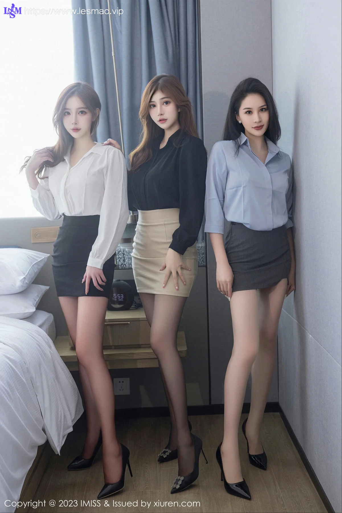 IMiss 爱蜜社 Vol.743 Lavinia肉肉、Jermy和Lindalinda 倾情拍摄模特... - 13