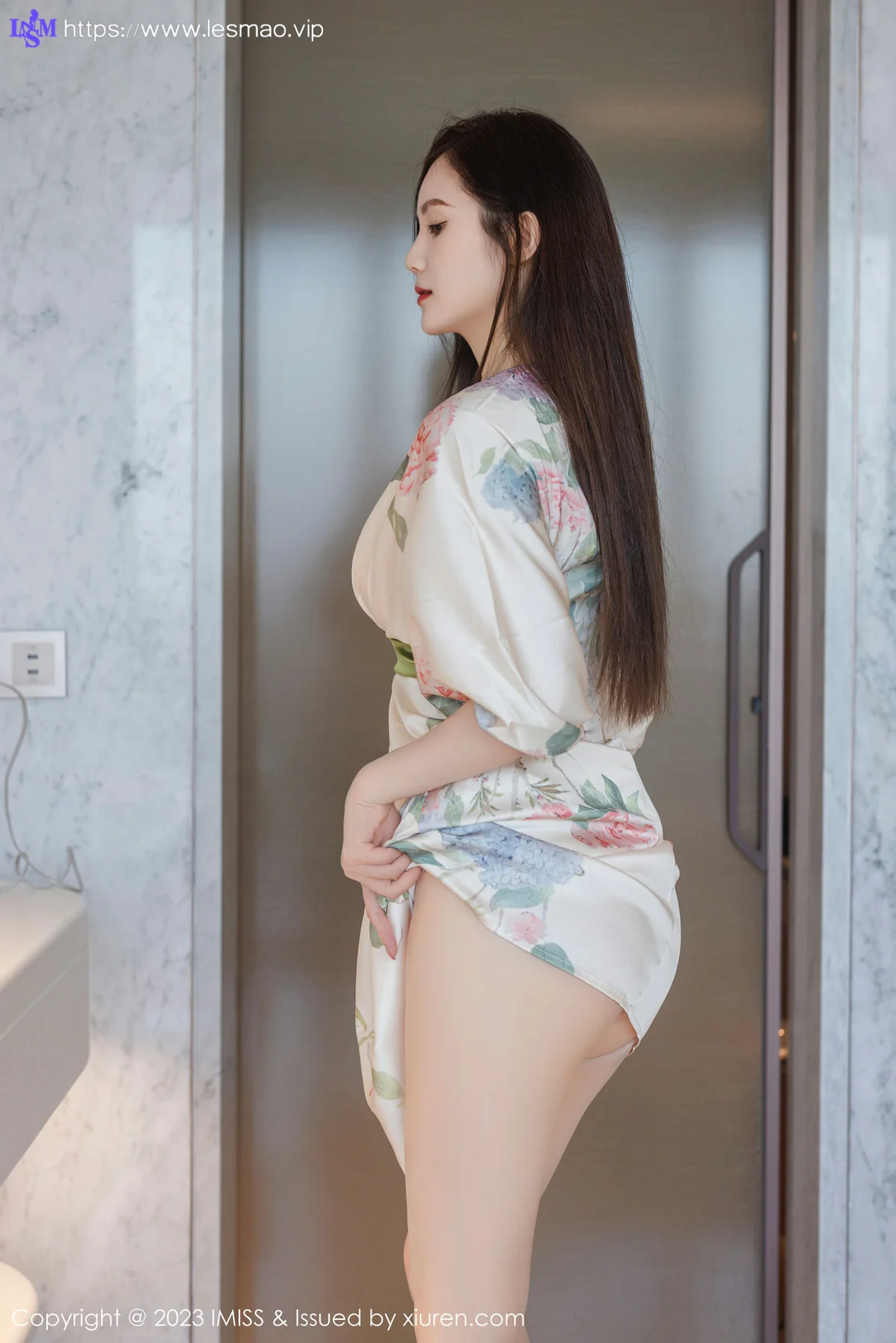 IMiss 爱蜜社 Vol.745 SISY思 诱人原色丝袜性感写真 - 10