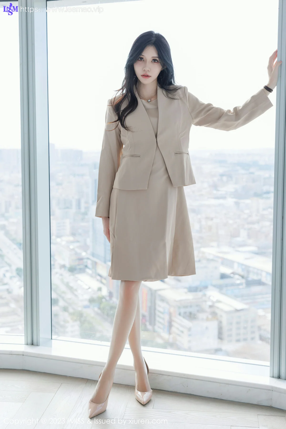 IMiss 爱蜜社 Vol.746 泥鳅鳅 蕾丝内衣性感写真 - 1