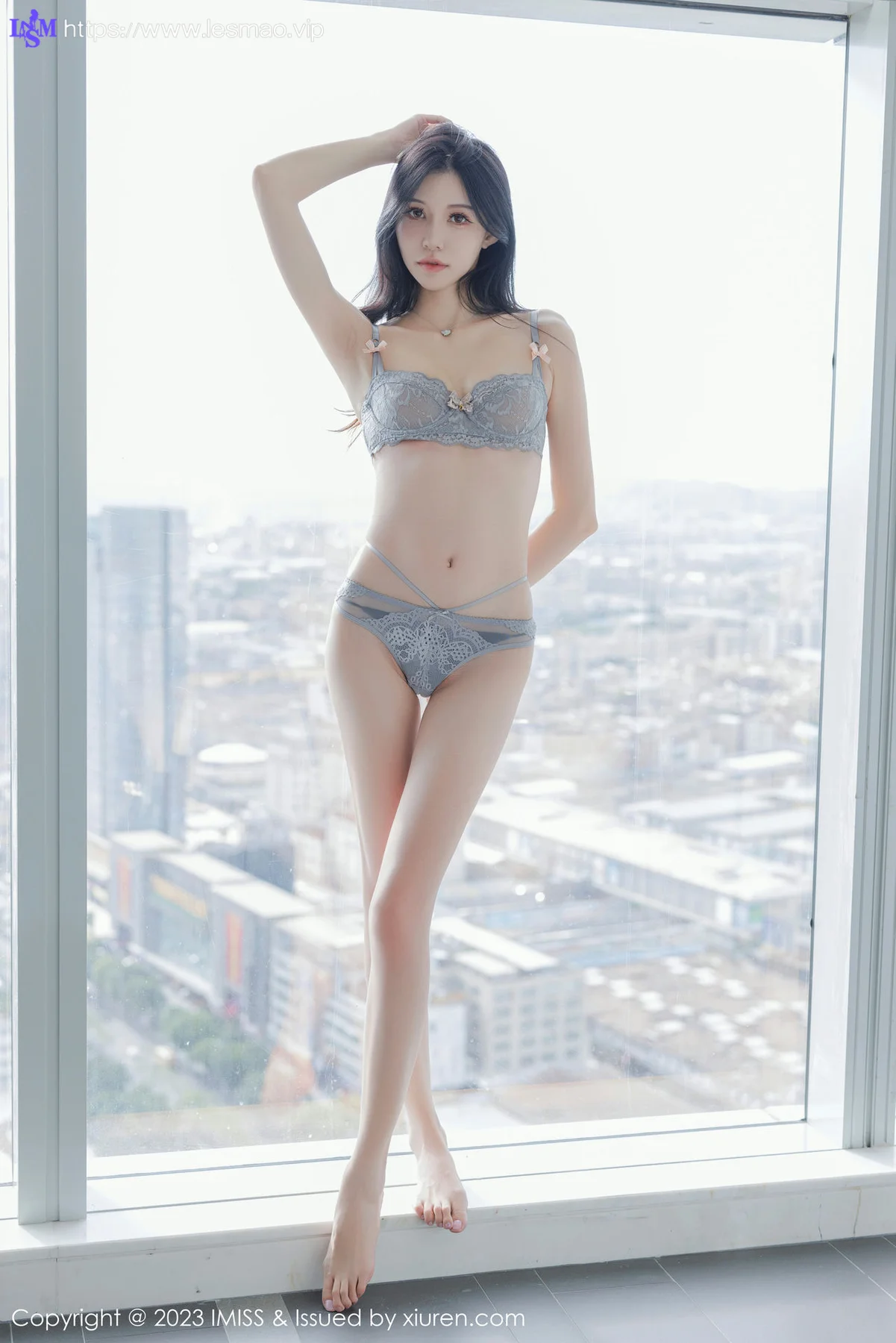 IMiss 爱蜜社 Vol.746 泥鳅鳅 蕾丝内衣性感写真 - 38