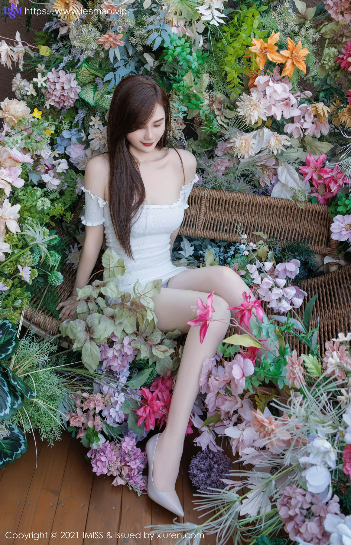 IMiss 爱蜜社 Vol.761 SISY思 紫色蕾丝内衣性感写真 - 6