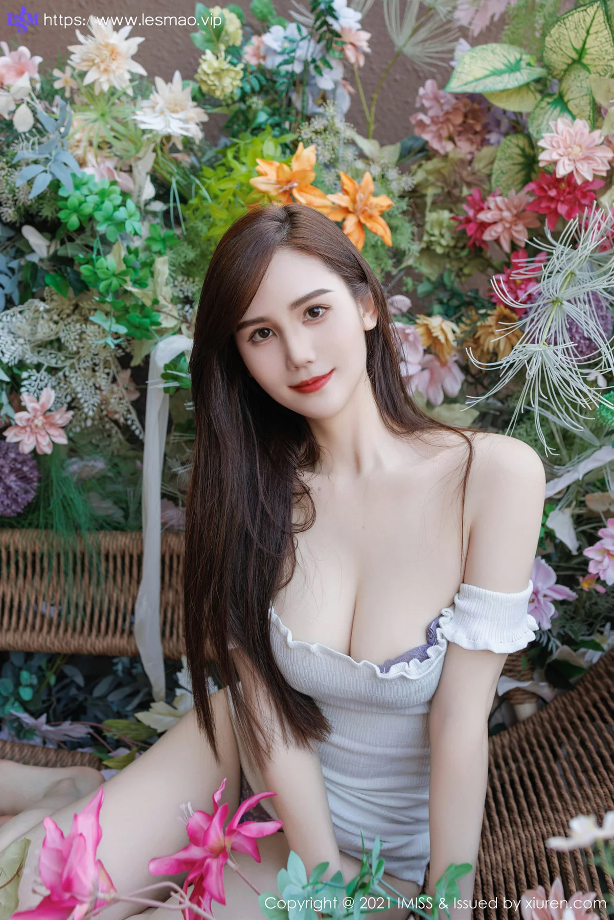 IMiss 爱蜜社 Vol.761 SISY思 紫色蕾丝内衣性感写真 - 27