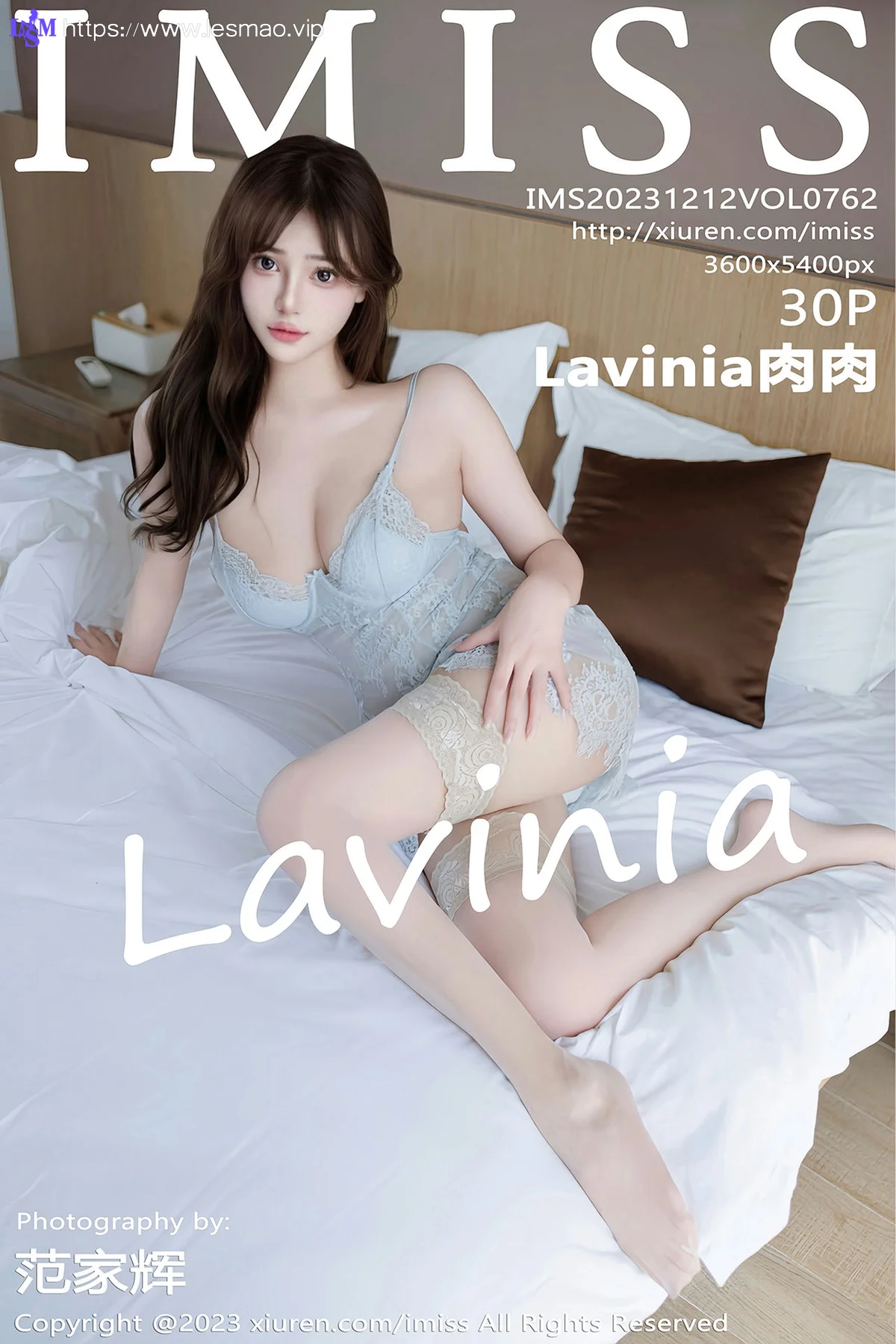 IMiss 爱蜜社 Vol.762 Lavinia肉肉 情趣睡裙性感写真 - 31