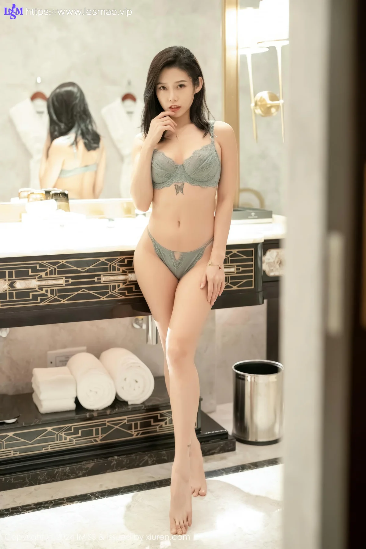 IMiss 爱蜜社 Vol.774 luvian本能 连衣短裙性感写真 - 31