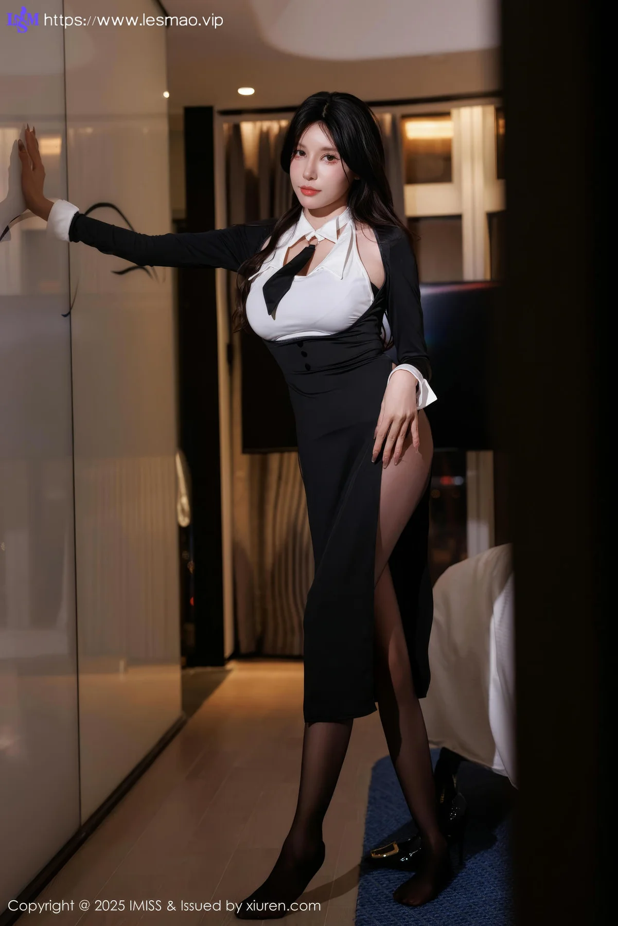 IMiss 爱蜜社 Vol.786 泥鳅鳅 黑丝美腿私房 - 34