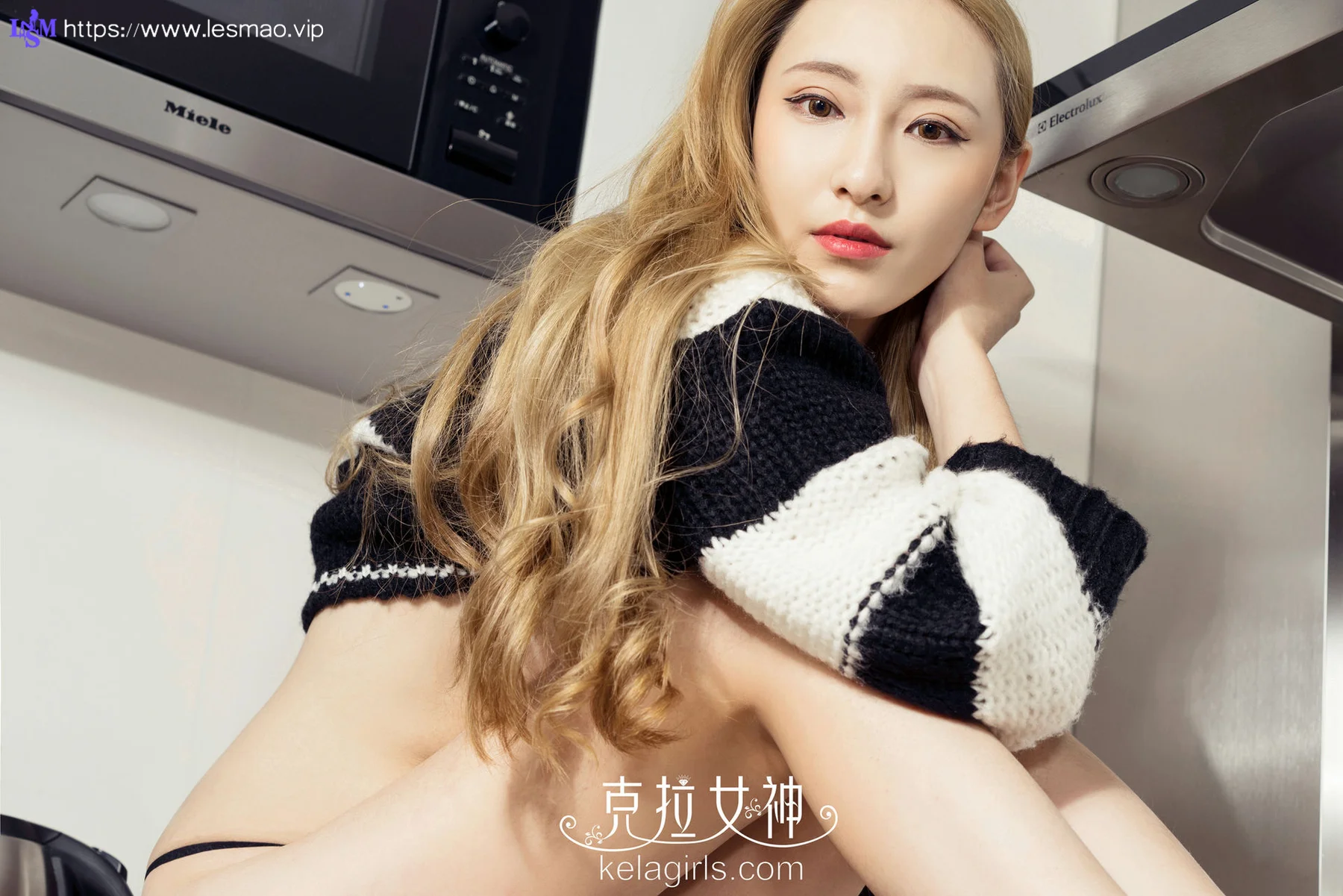 KeLa 克拉女神 No.003 Modo 陈莹金发洗衣女郎 - 14