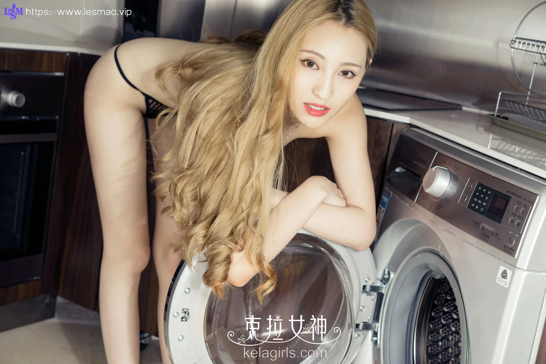KeLa 克拉女神 No.003 Modo 陈莹金发洗衣女郎 - 23