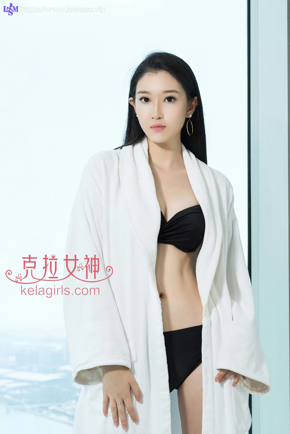 KeLa 克拉女神 No.049 Modo 思茹黑丝衬赤足 - 1
