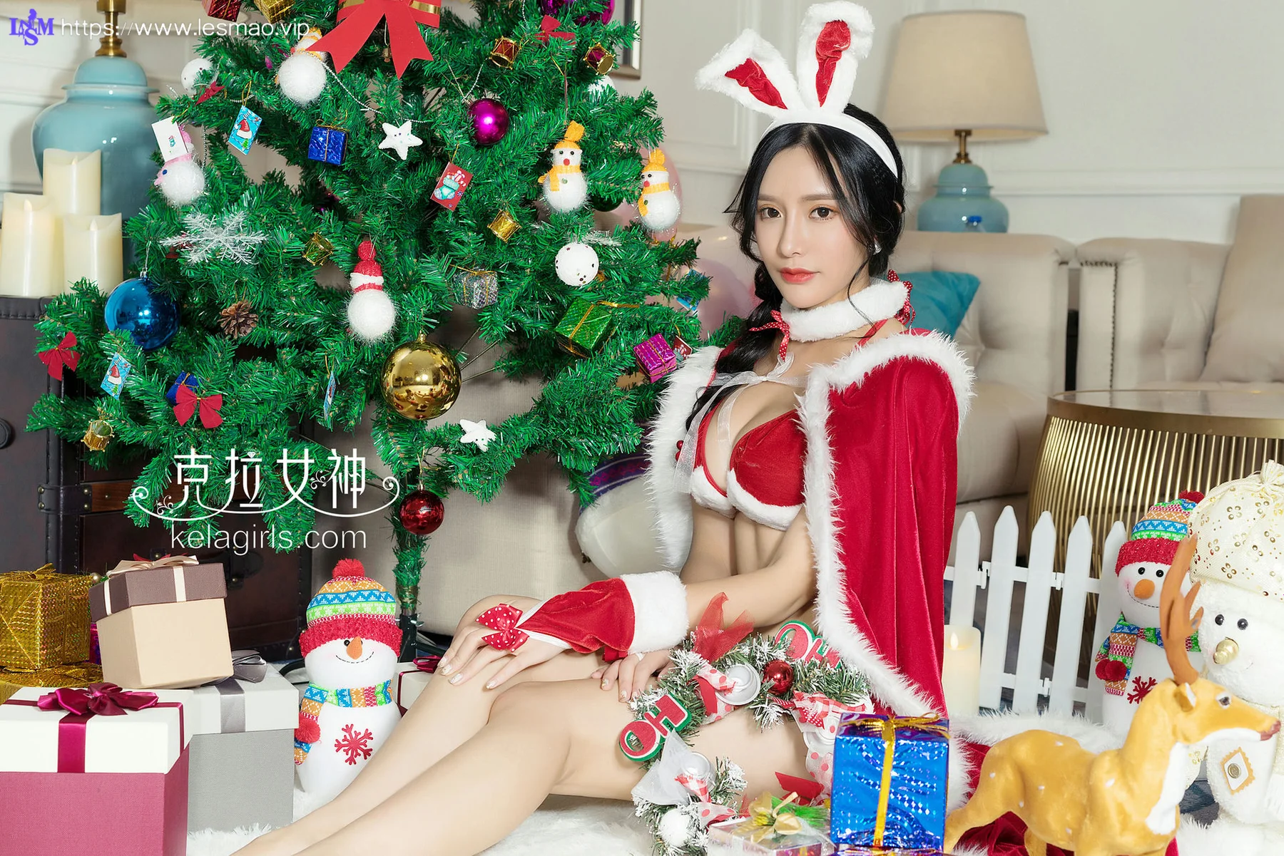 KeLa 克拉女神 No.141 小西女神对对碰 - 1