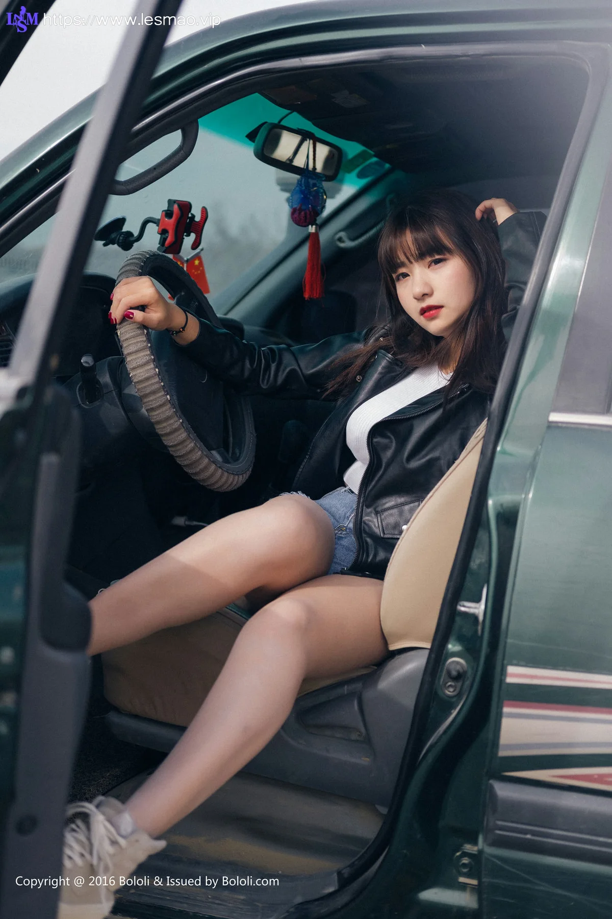 Kimoe 激萌文化 Vol.010 Modo 周闻球球沙漠机车女户外 - 13