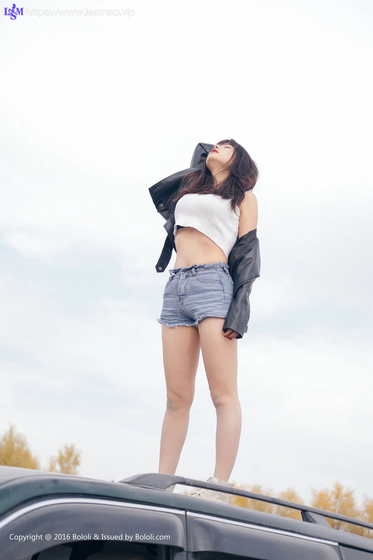 Kimoe 激萌文化 Vol.010 Modo 周闻球球沙漠机车女户外 - 14