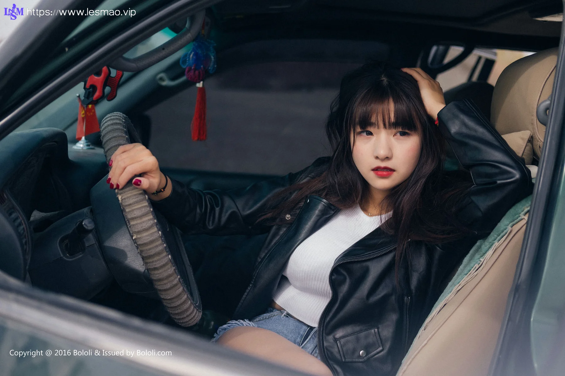 Kimoe 激萌文化 Vol.010 Modo 周闻球球沙漠机车女户外 - 20