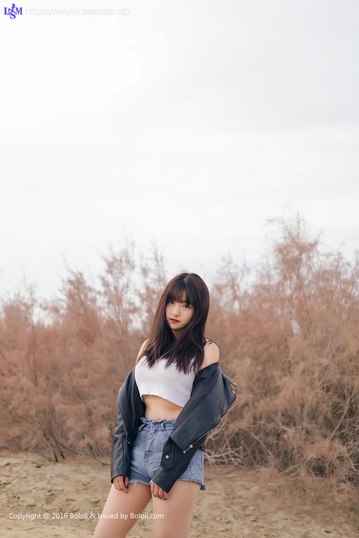 Kimoe 激萌文化 Vol.010 Modo 周闻球球沙漠机车女户外 - 25