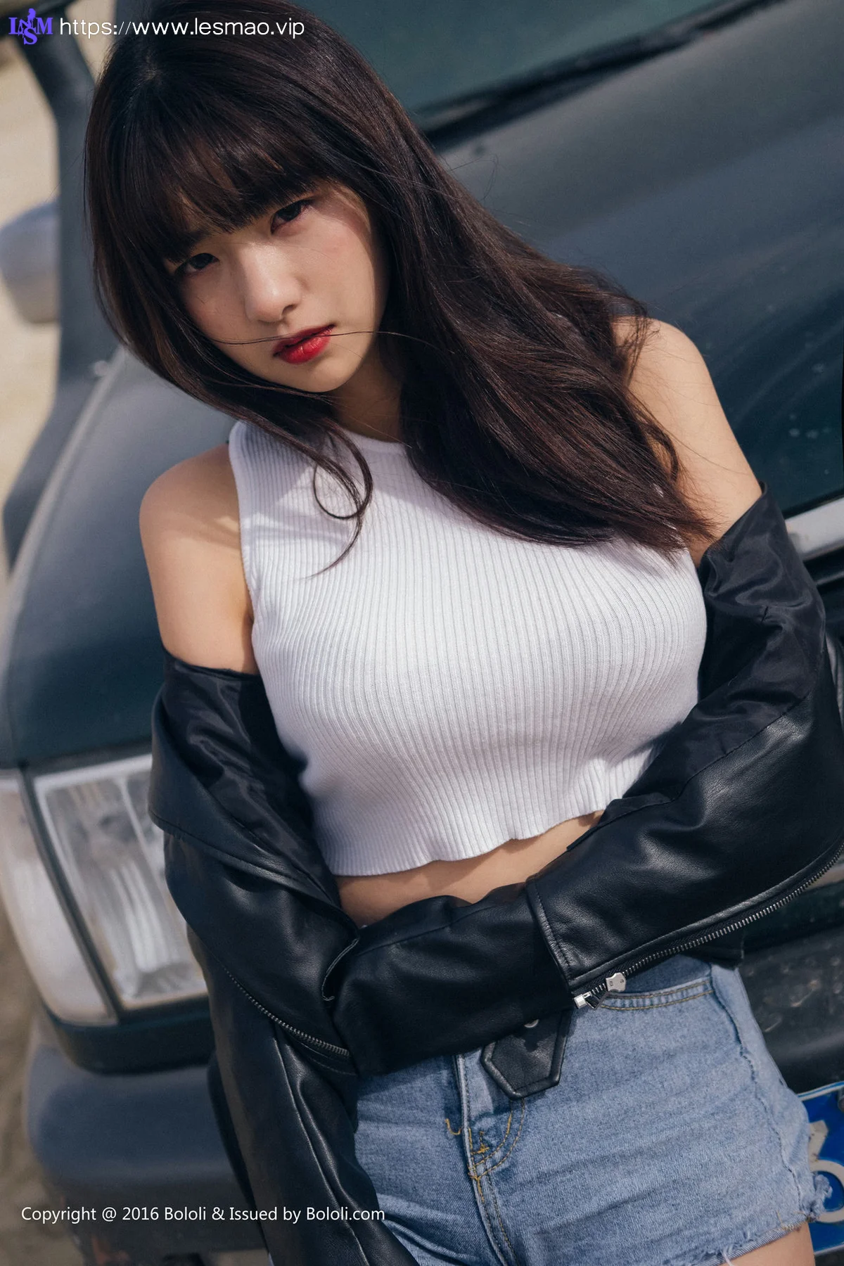 Kimoe 激萌文化 Vol.010 Modo 周闻球球沙漠机车女户外 - 34