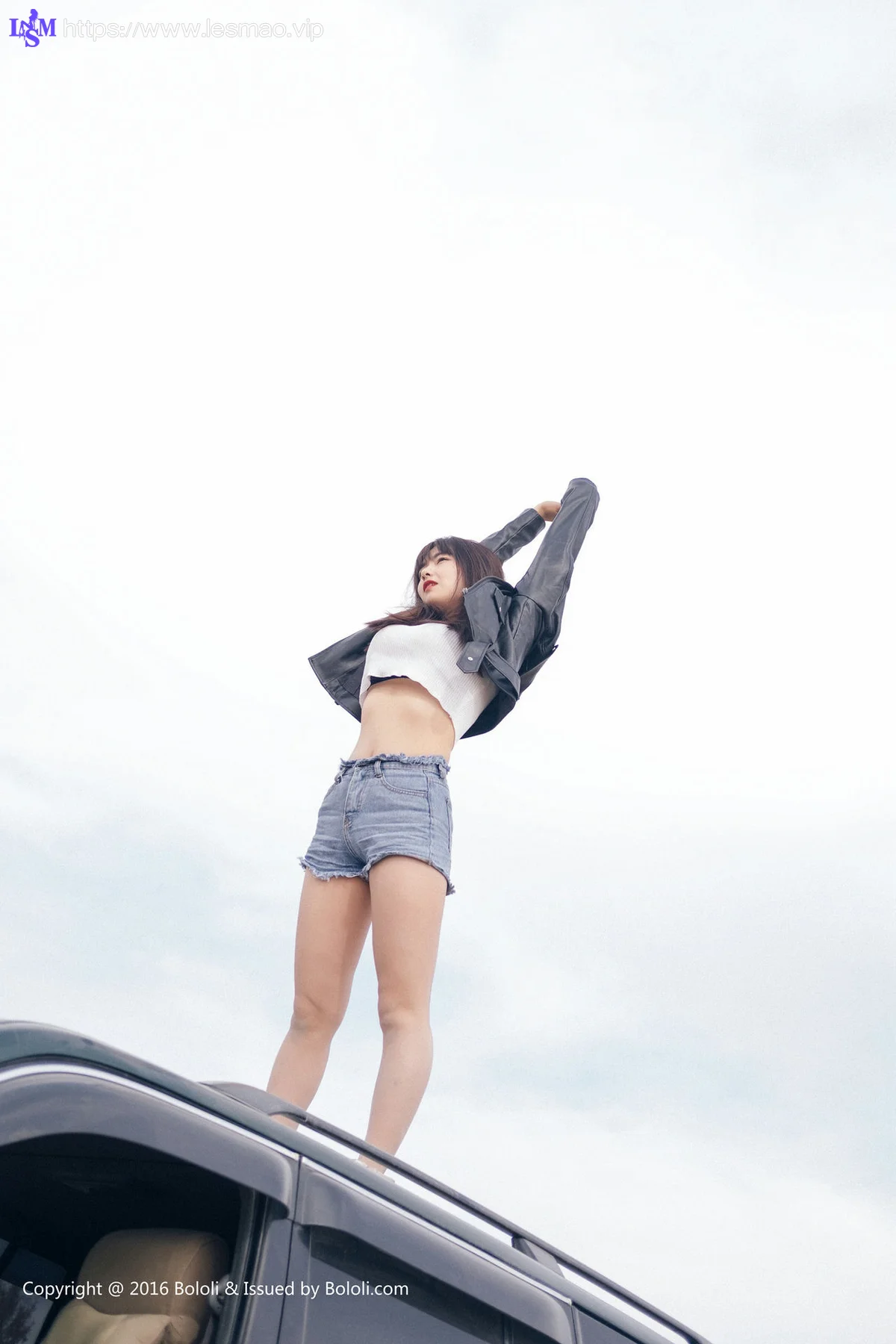 Kimoe 激萌文化 Vol.010 Modo 周闻球球沙漠机车女户外 - 44