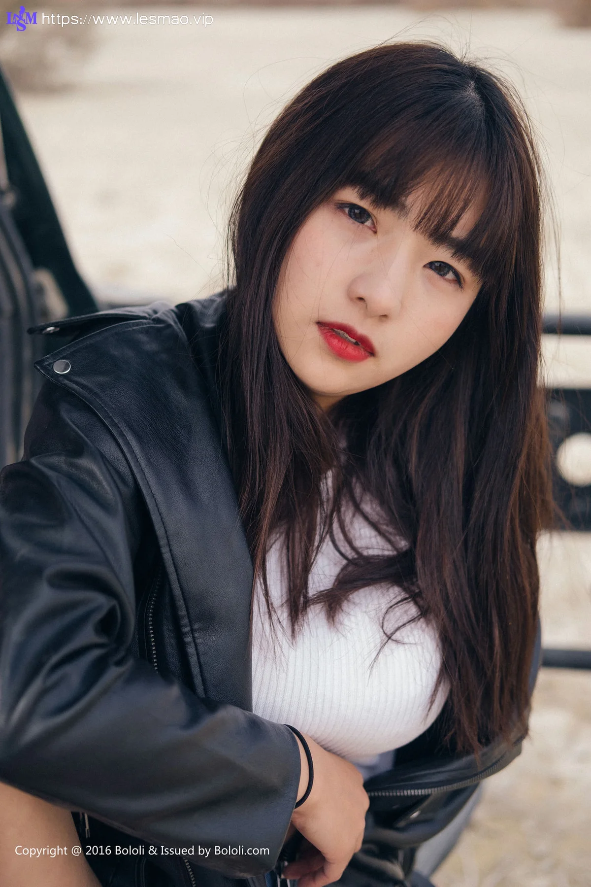 Kimoe 激萌文化 Vol.010 Modo 周闻球球沙漠机车女户外 - 49