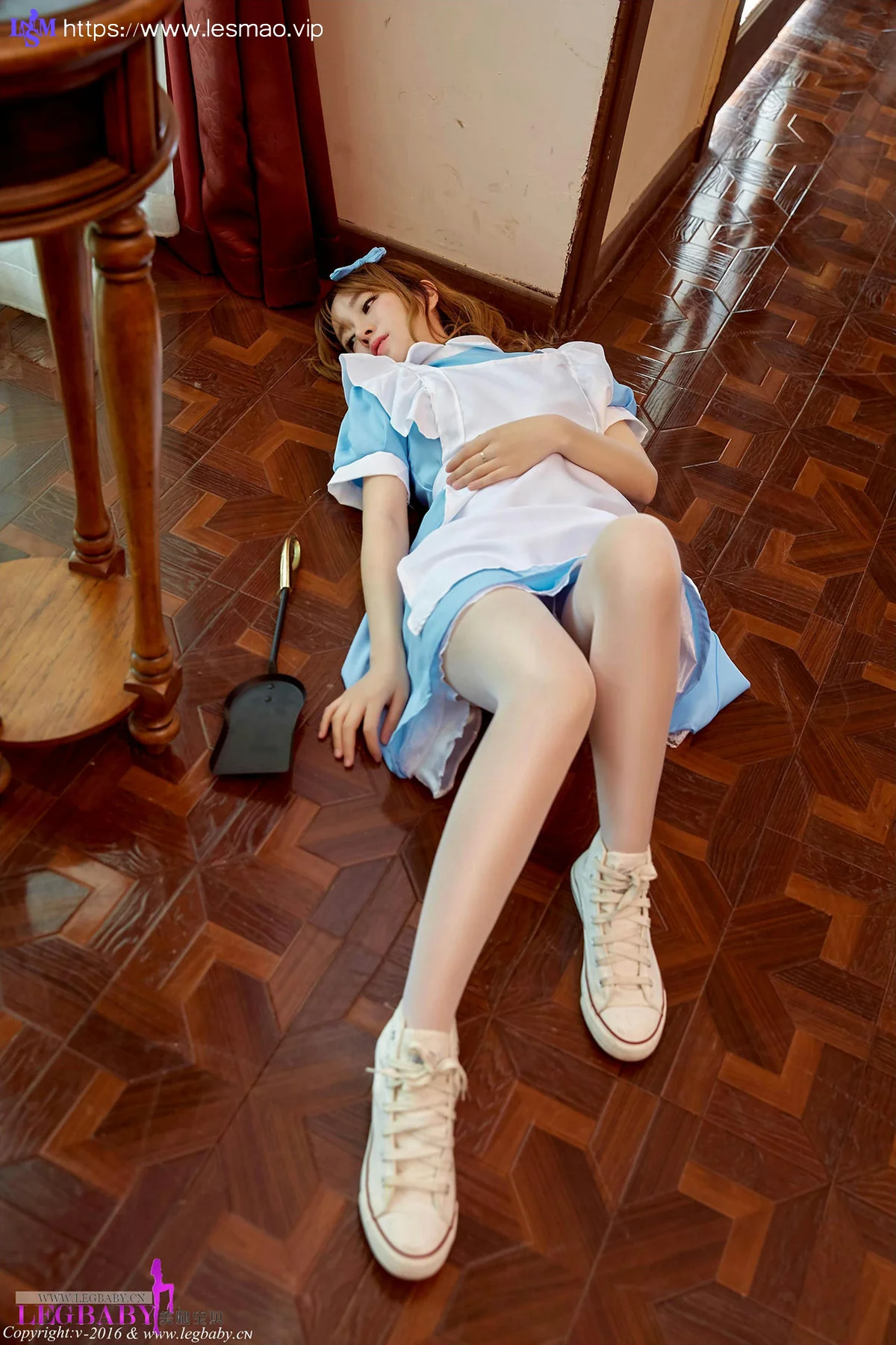 Legbaby 美腿宝贝 No.020 王语纯 女仆制服女神嫩模 - 14
