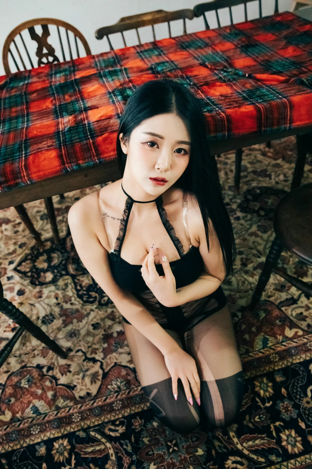 Loozy  No.004 Loozy Bomi 牛奶内衣写真 - 118