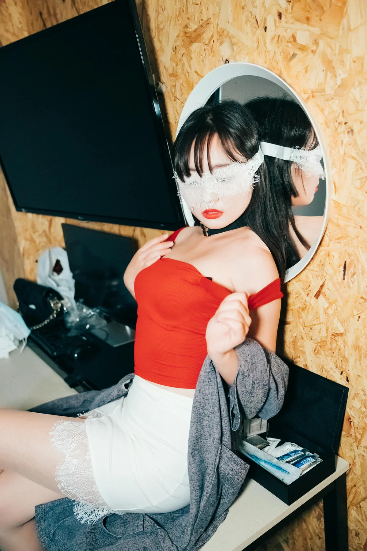 Loozy No.016 Min黑丝美腿蕾丝 - 19