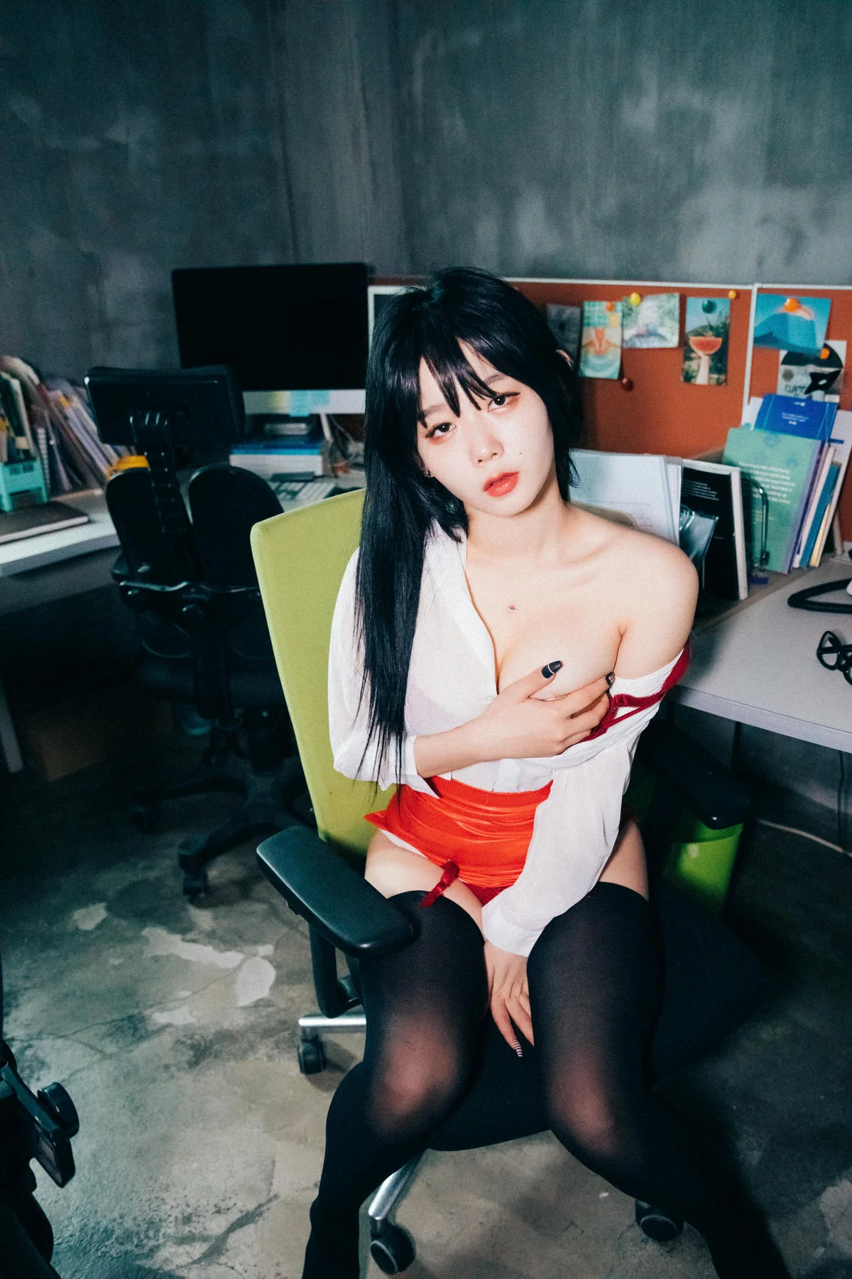 Loozy No.018 Zia办公室诱惑 - 86