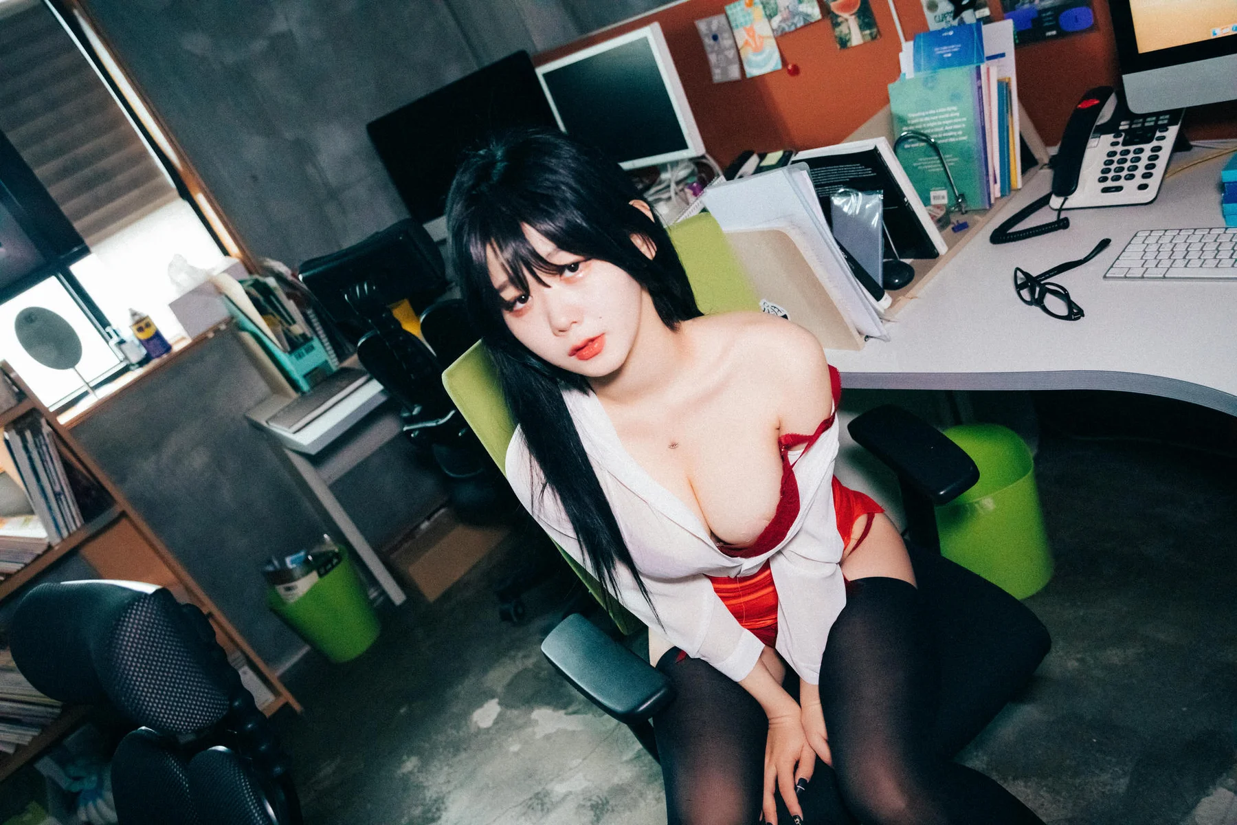 Loozy No.018 Zia办公室诱惑 - 90