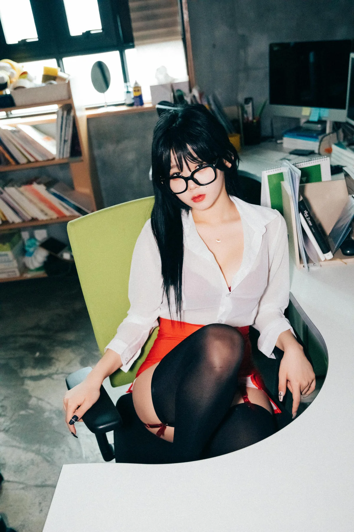 Loozy No.018 Zia办公室诱惑 - 91