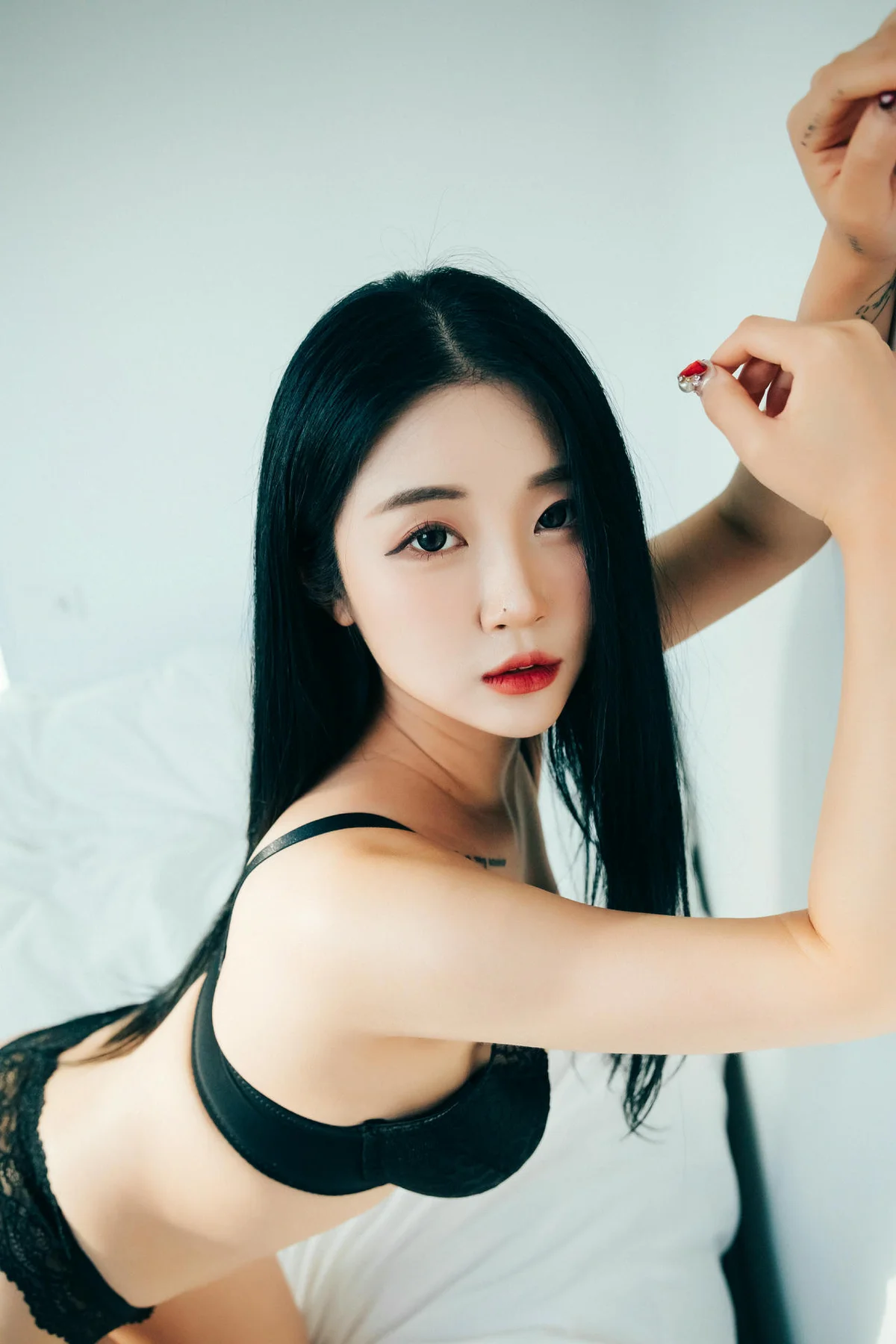 Loozy No.021 Bomi黑色内衣香肩私房 - 11