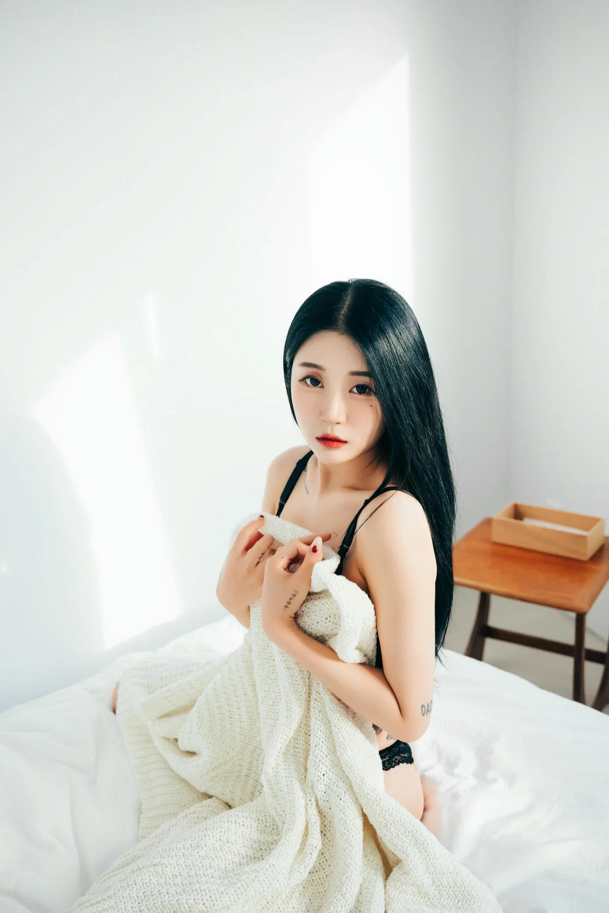 Loozy No.021 Bomi黑色内衣香肩私房 - 13