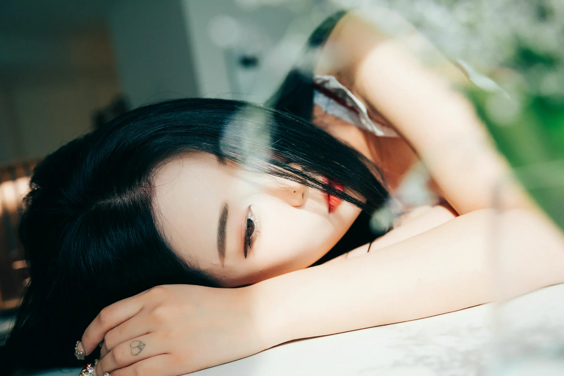 Loozy No.021 Bomi黑色内衣香肩私房 - 50