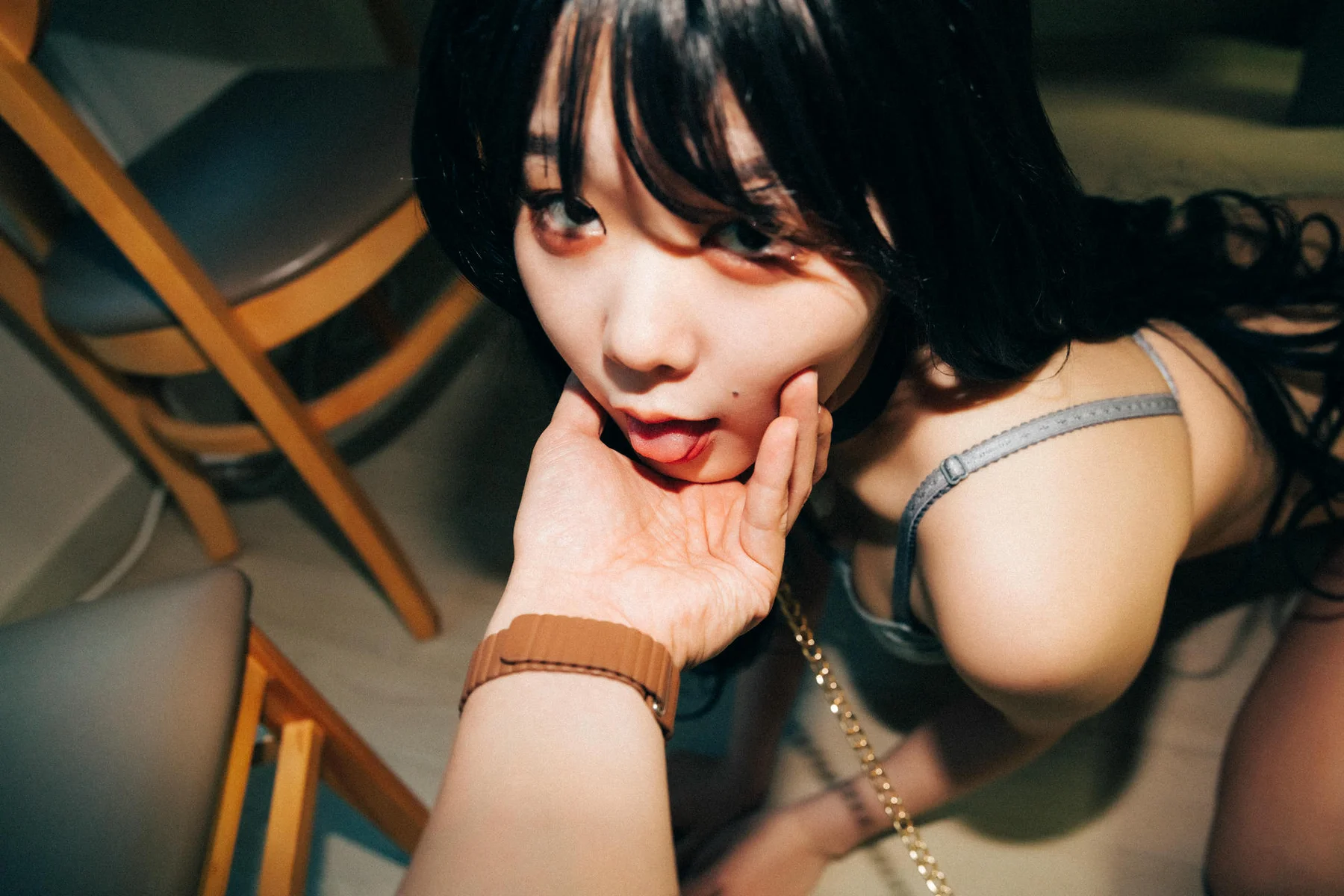 Loozy No.036 Zia黑色蕾丝情趣玉体 - 33