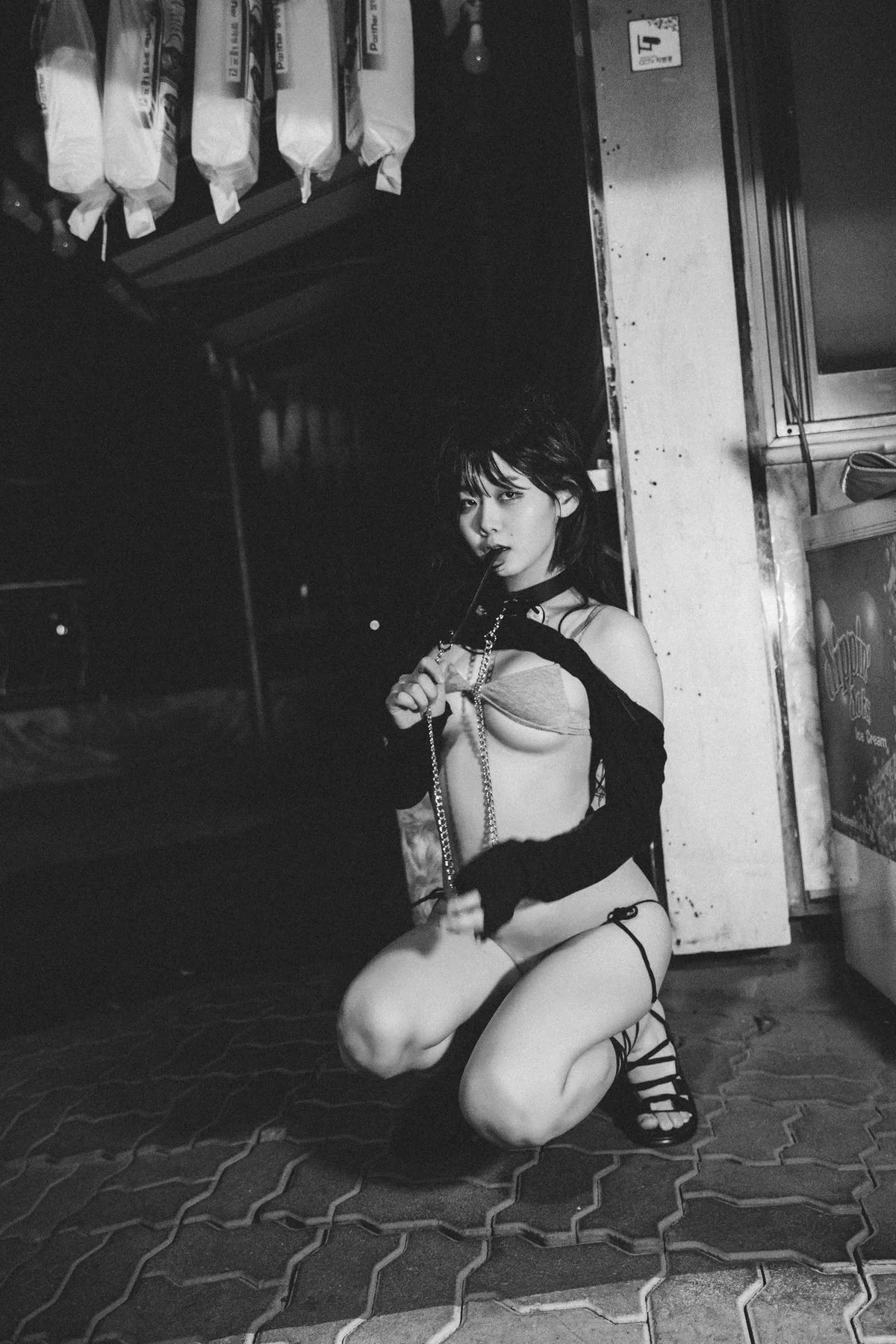 Loozy No.036 Zia黑色蕾丝情趣玉体 - 57