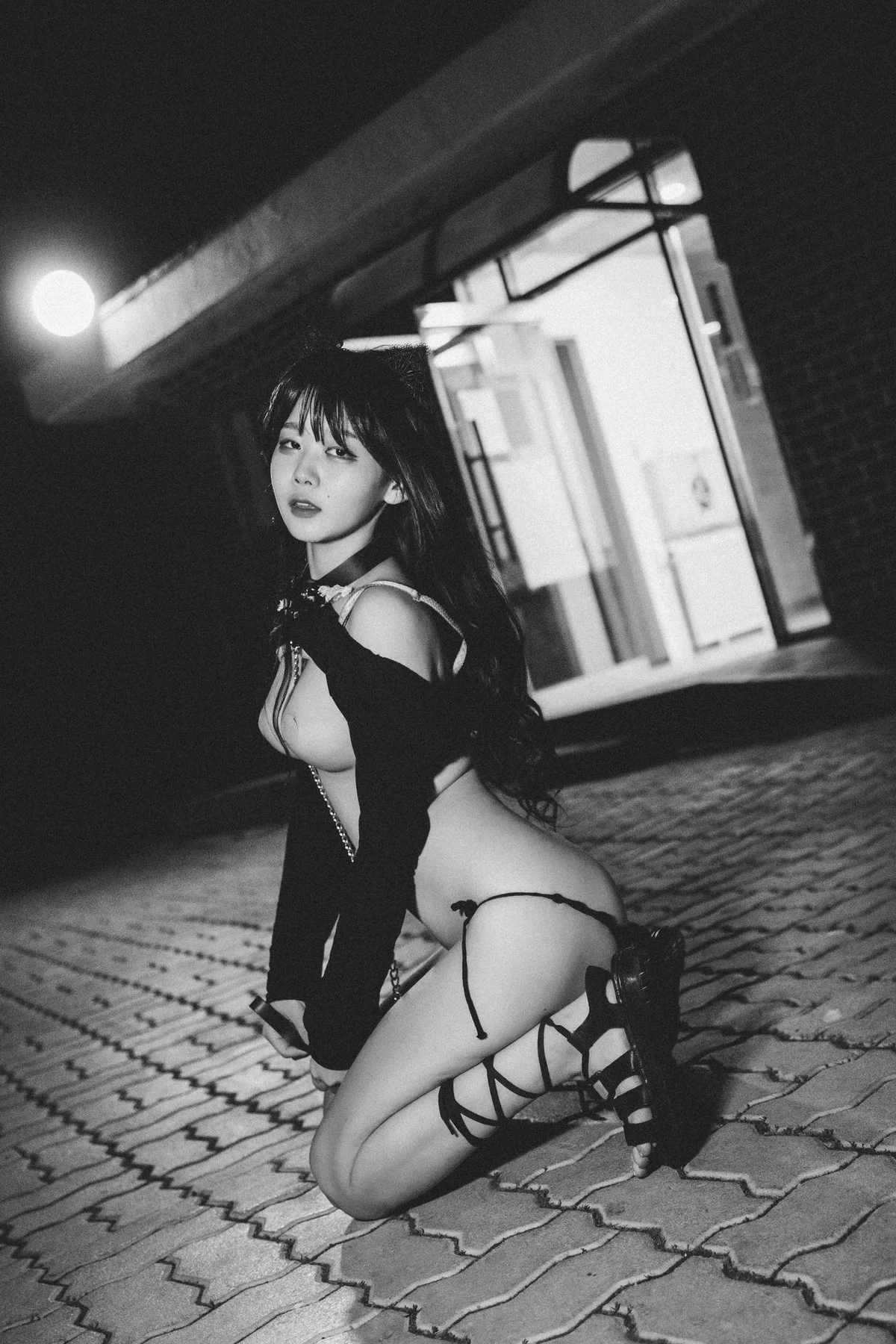 Loozy No.036 Zia黑色蕾丝情趣玉体 - 63