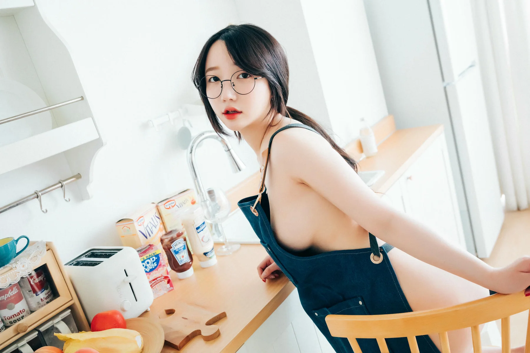 Loozy No.037 Son Ye-Eun女仆制服套图 - 18